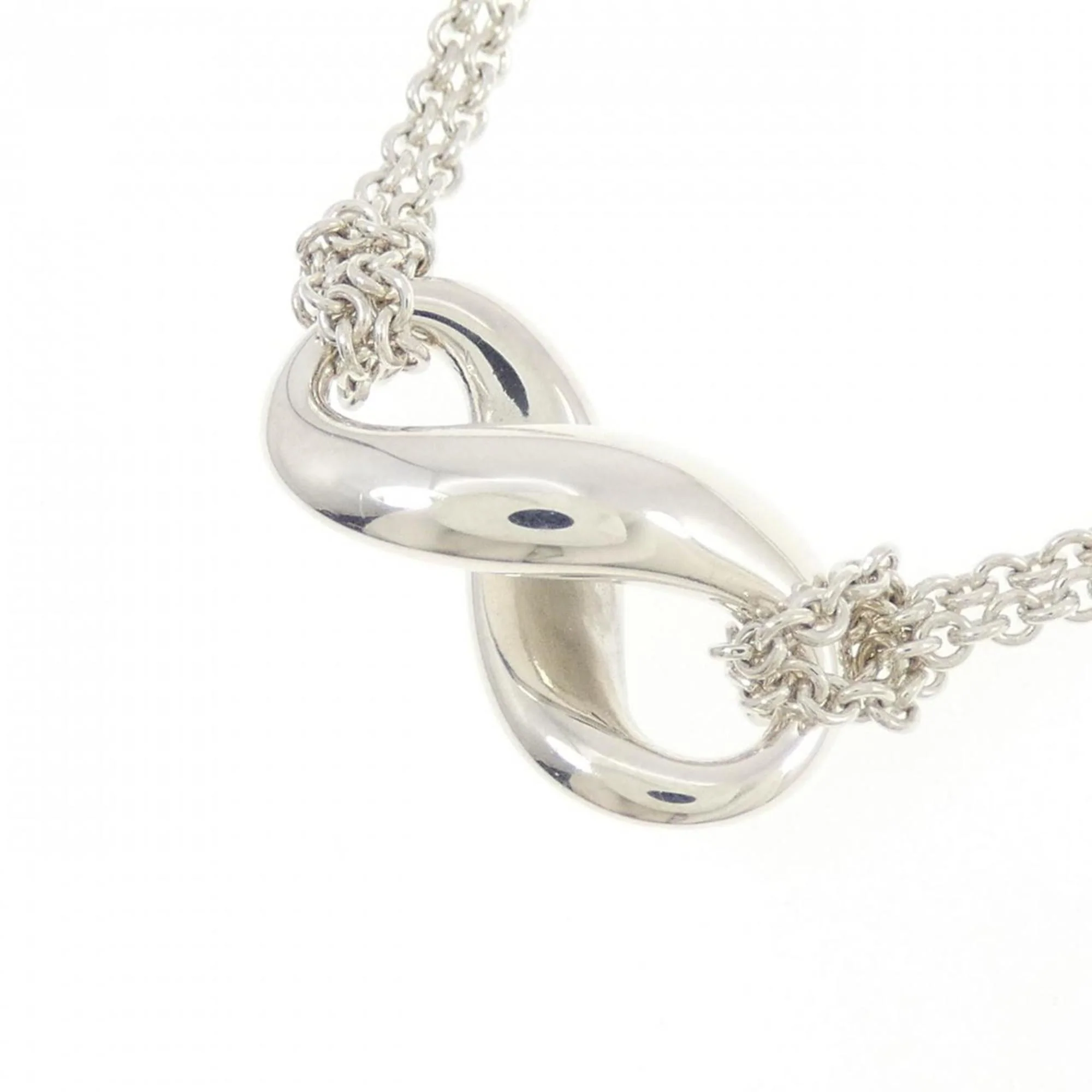 Figure 8 Pendant Necklace Sterling Silver - Image 4