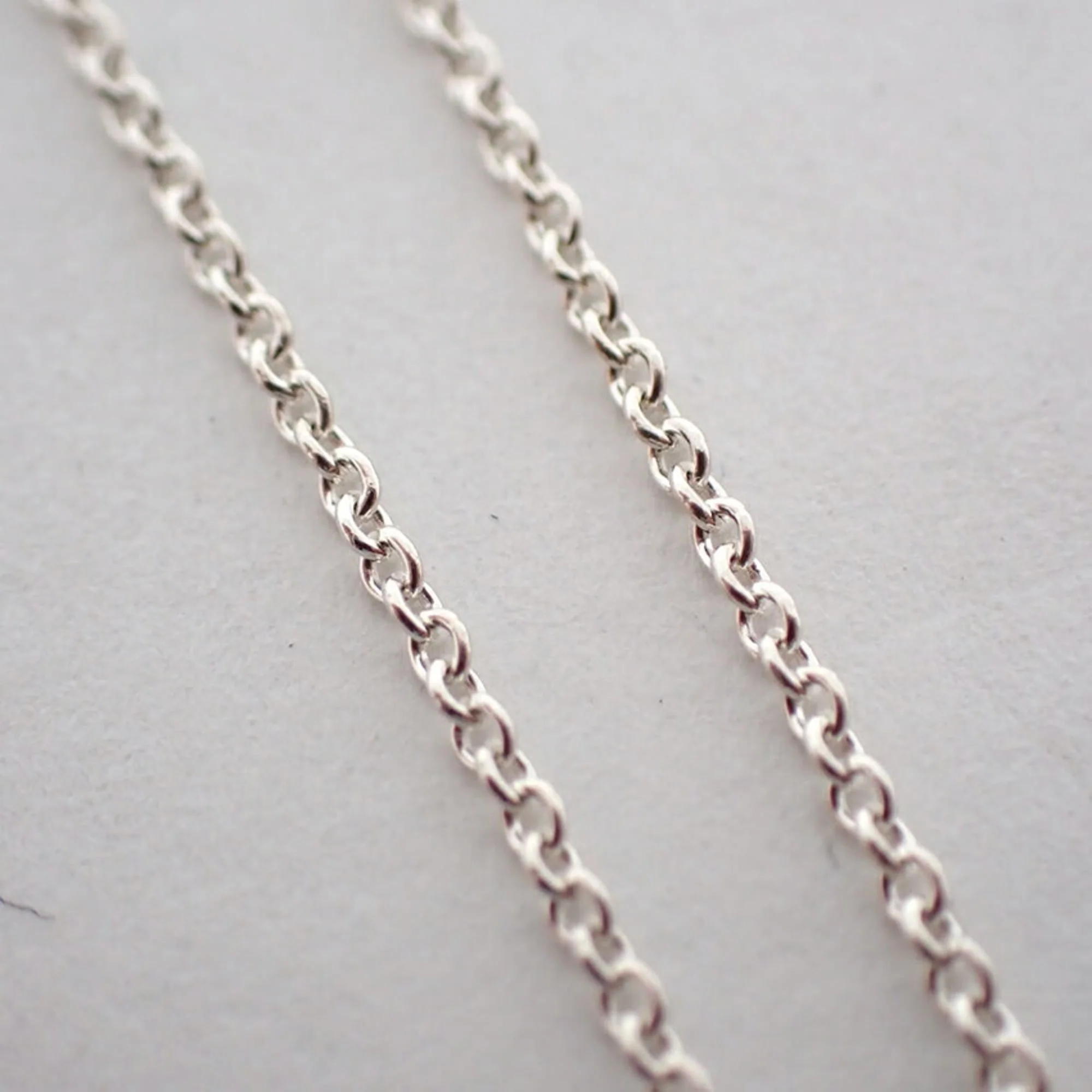 Full Heart Pendant Necklace Sterling Silver - Image 5