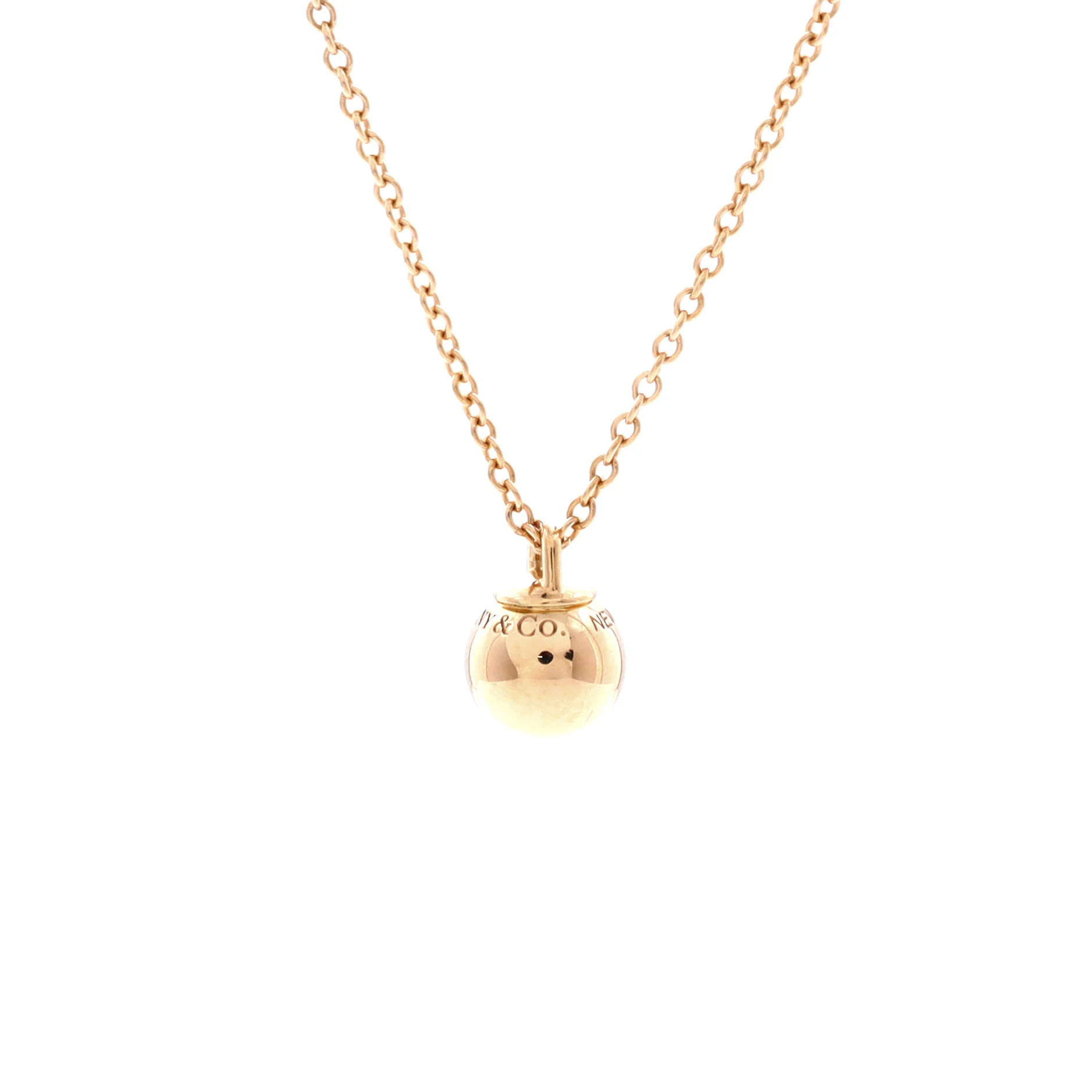 HardWear Ball Pendant Necklace 18K Rose Gold 8mm