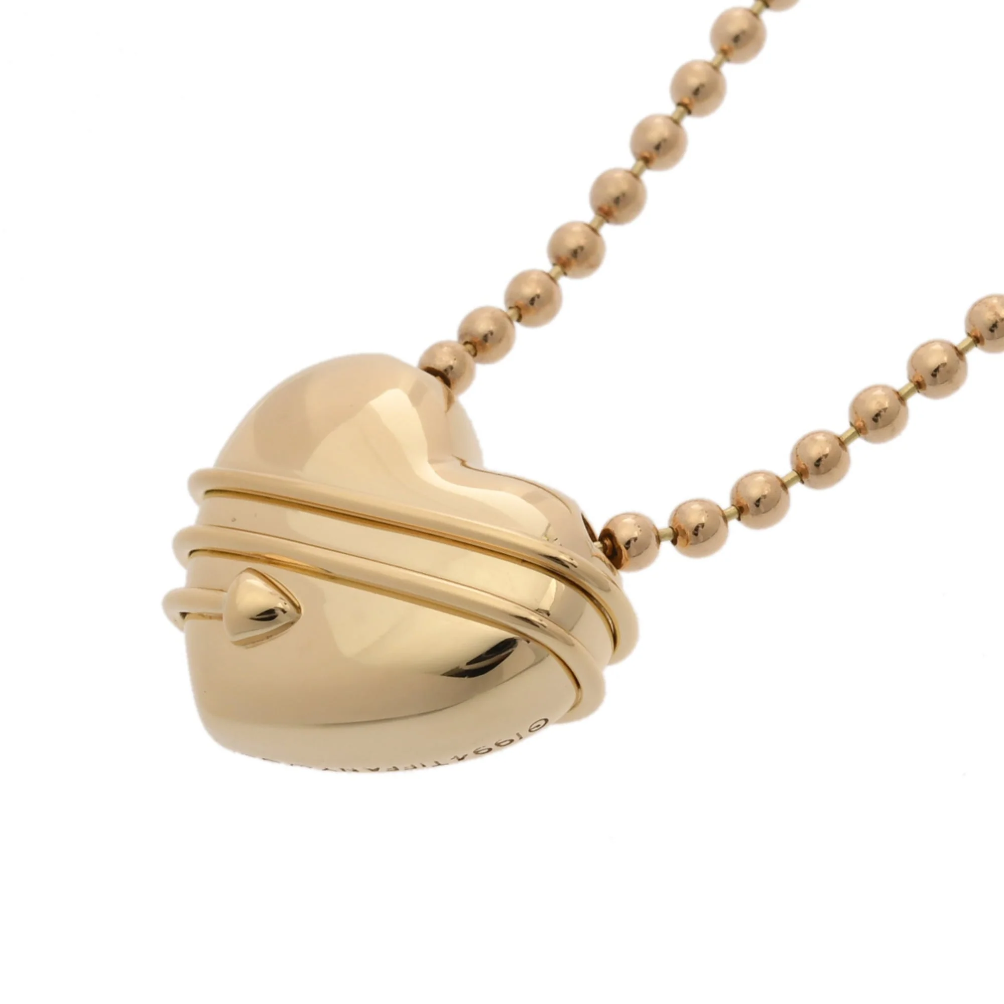 Heart And Arrow Pendant Necklace 18K Yellow Gold - Image 7