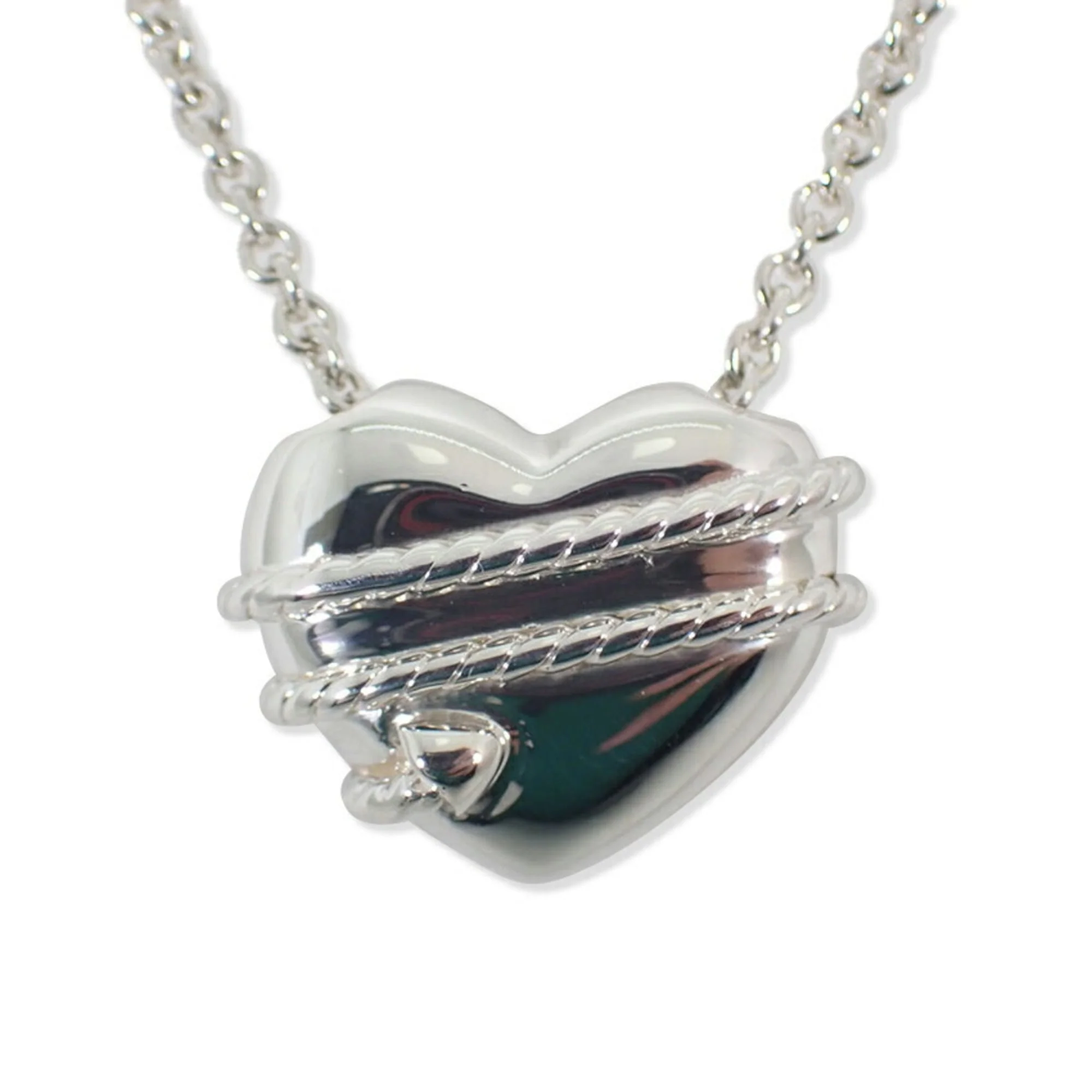 Heart Arrow Pendant Necklace Sterling Silver - Image 2