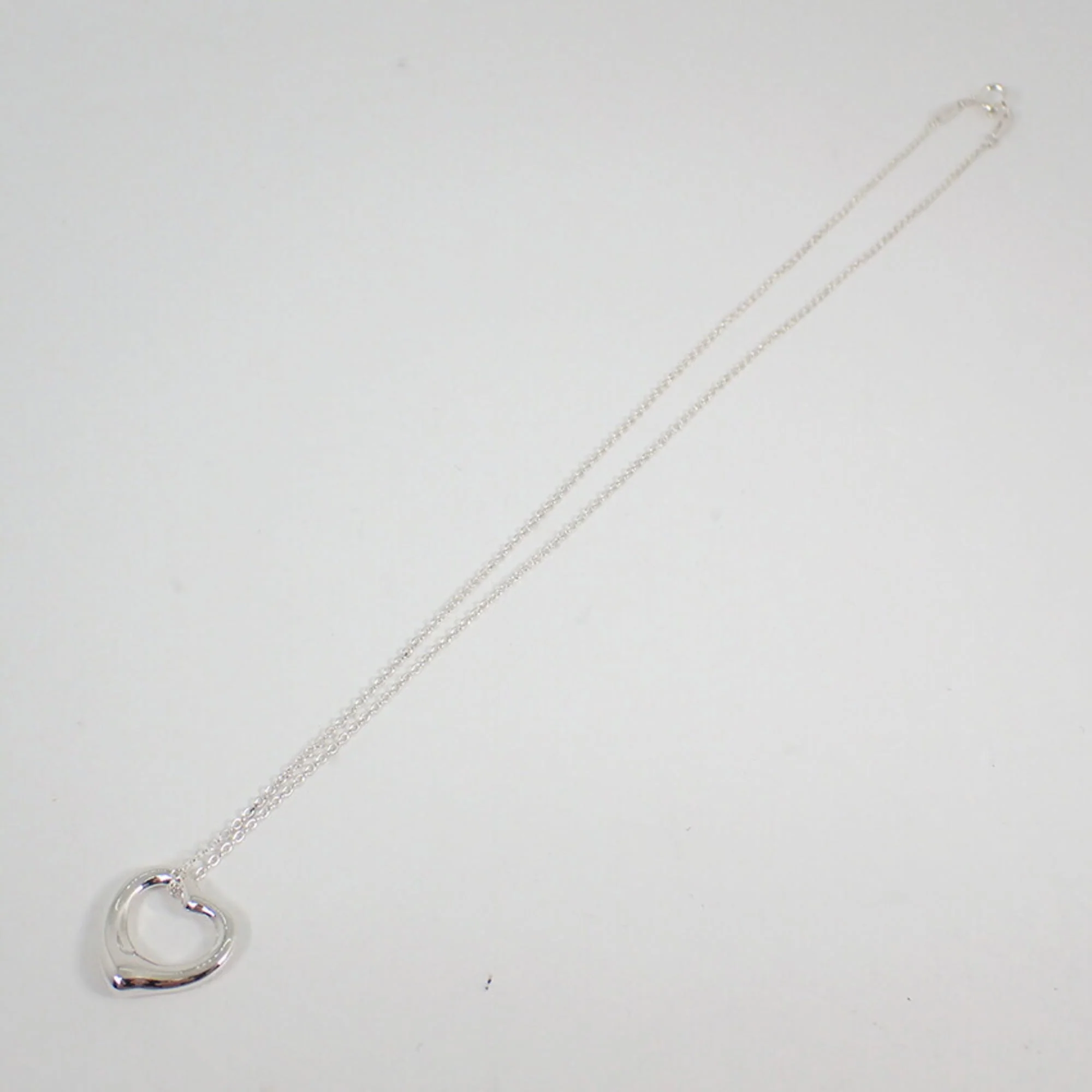 Heart Pendant Necklace Sterling Silver - Image 5