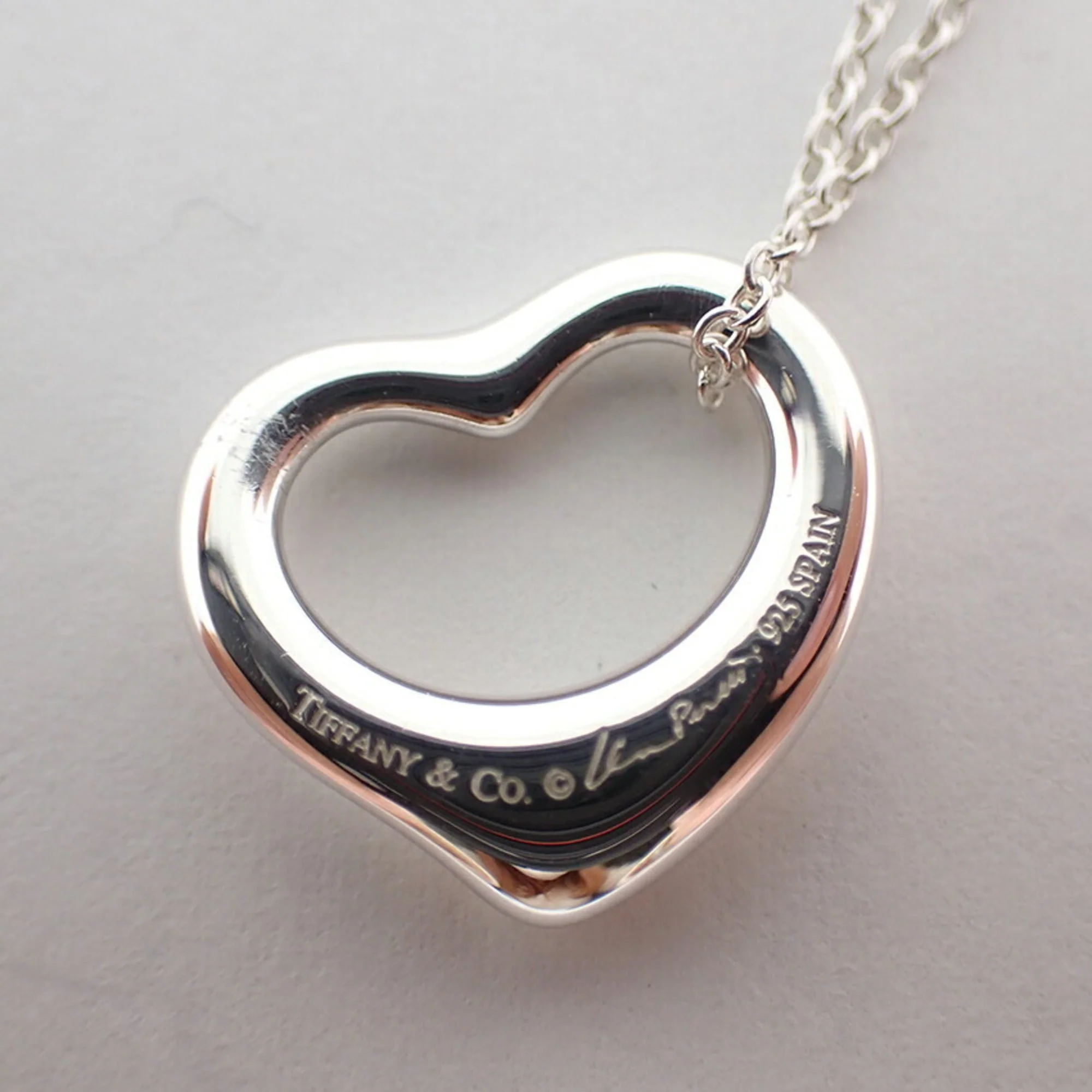 Heart Pendant Necklace Sterling Silver - Image 8