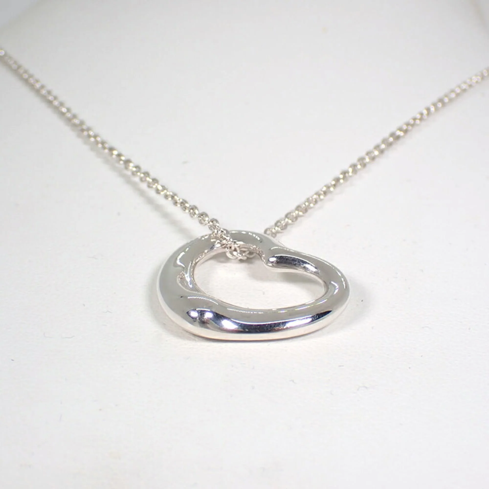 Heart Pendant Necklace Sterling Silver - Image 5