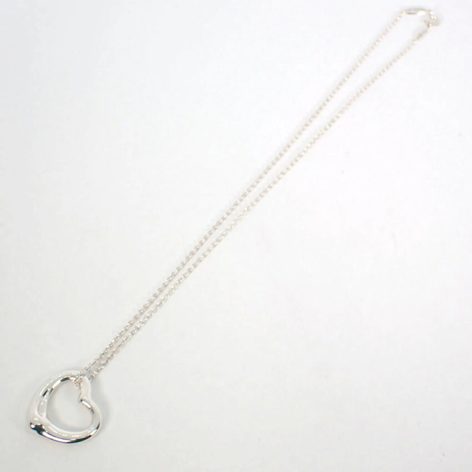 Heart Pendant Necklace Sterling Silver - Image 6
