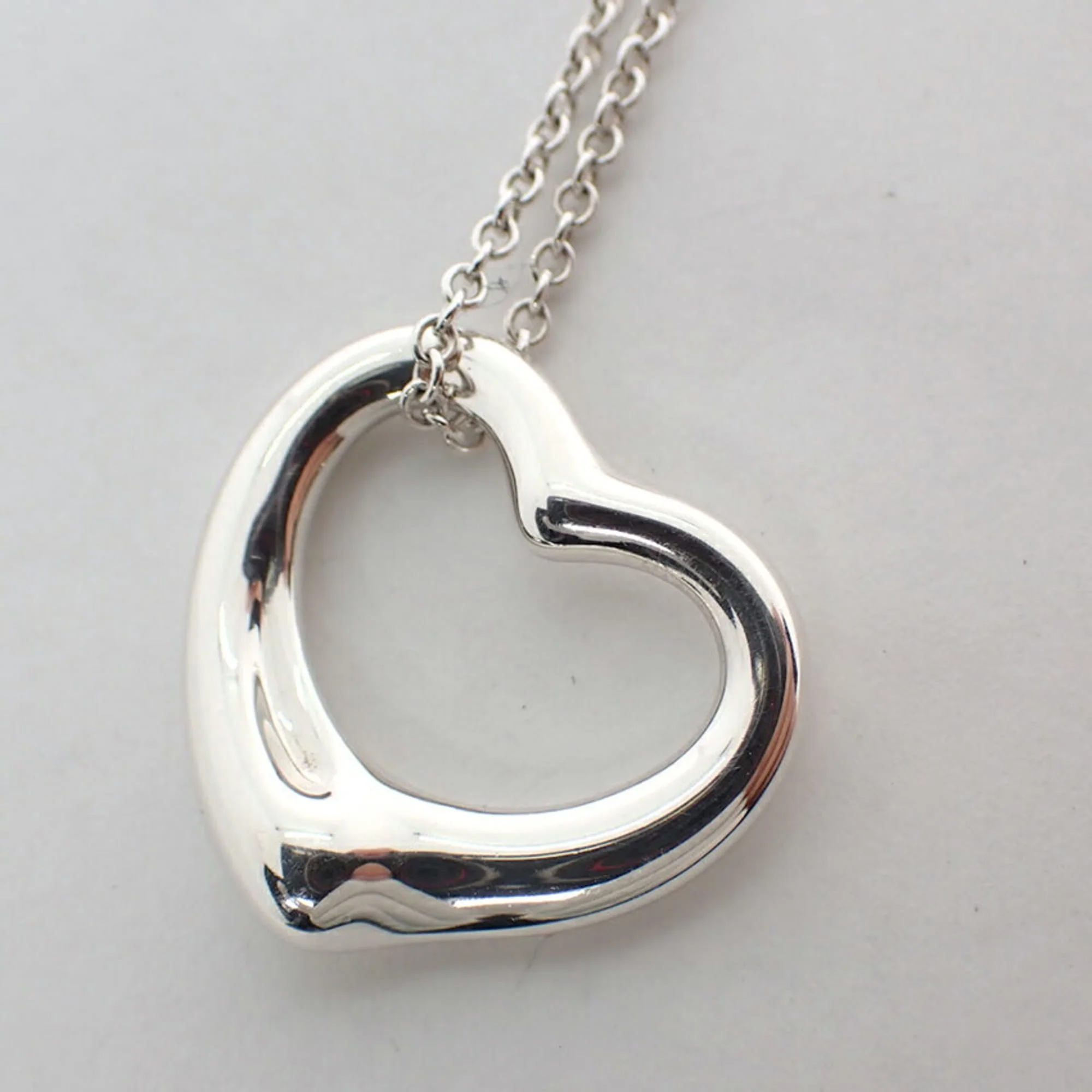 Heart Pendant Necklace Sterling Silver - Image 7