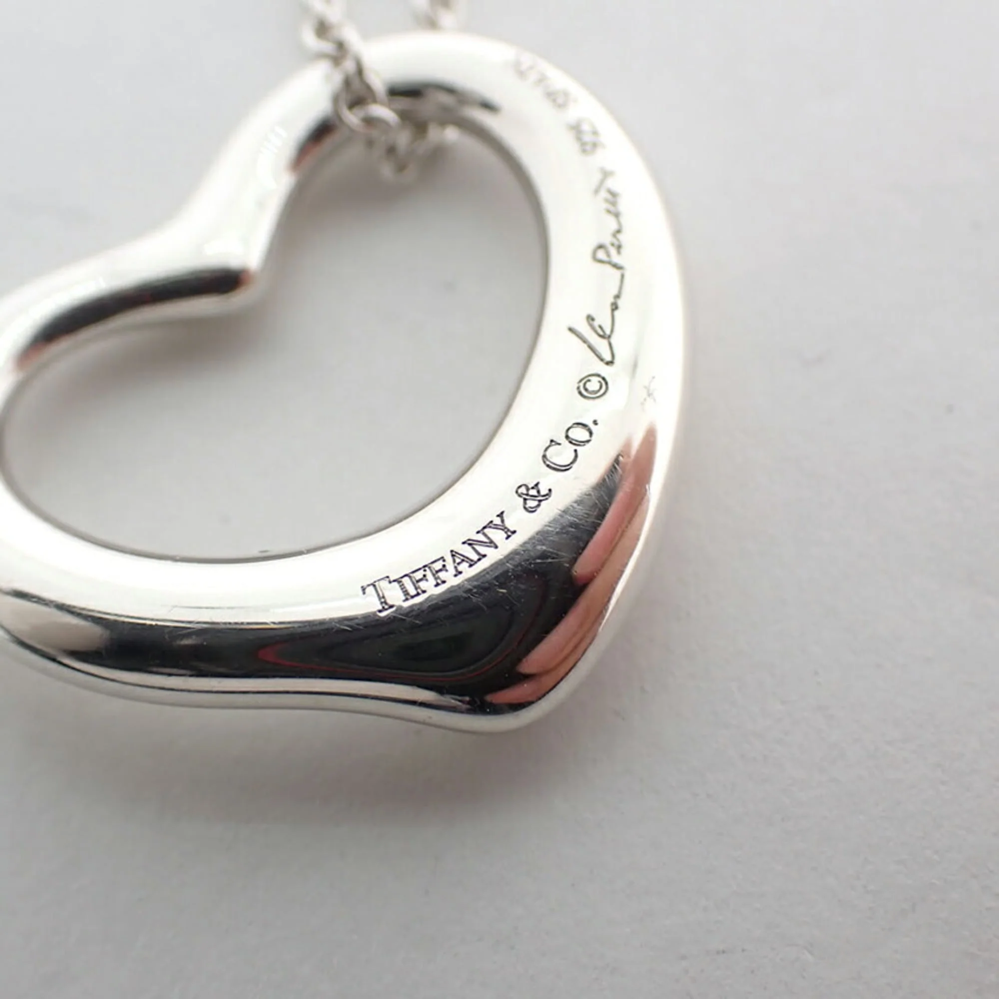 Heart Pendant Necklace Sterling Silver - Image 9