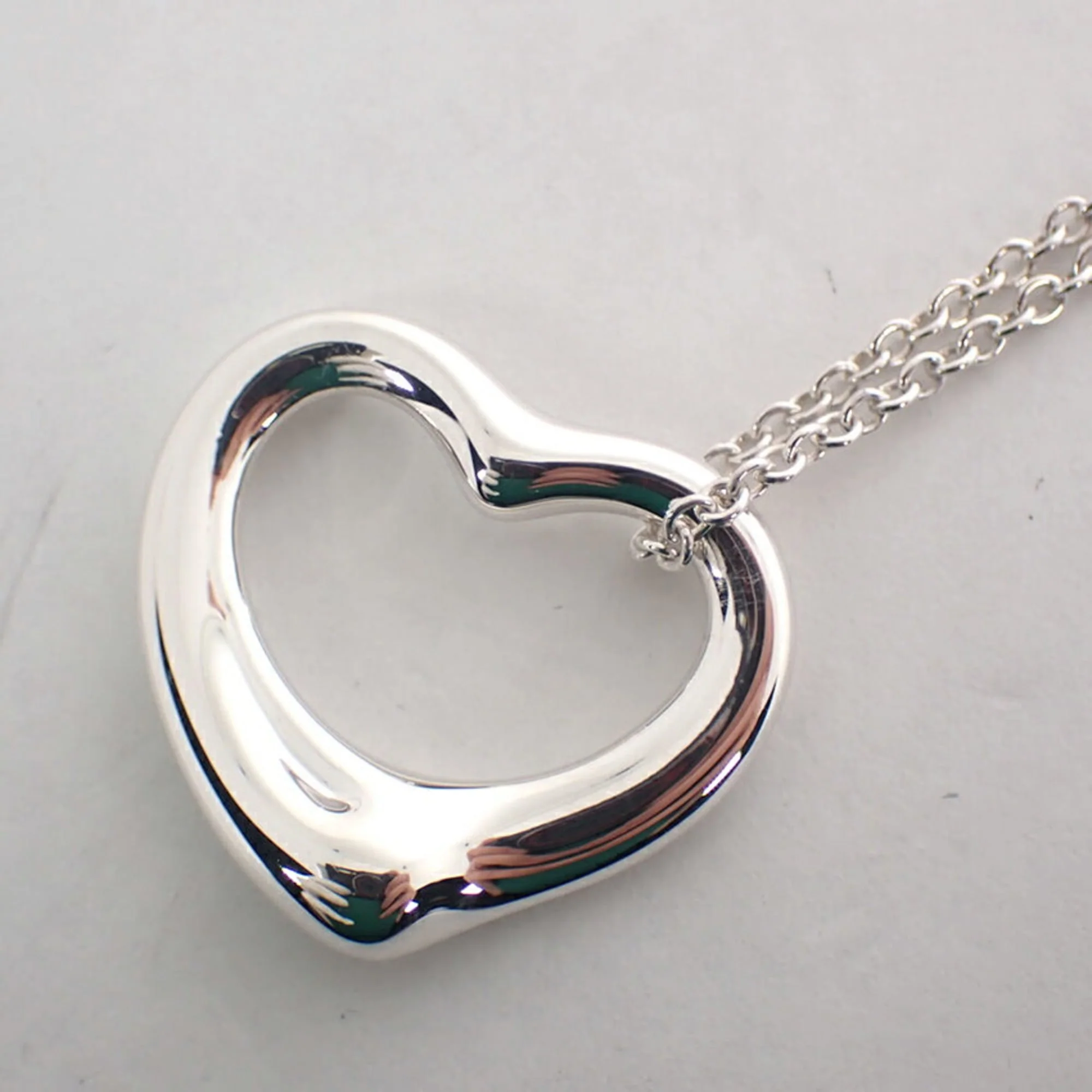 Heart Pendant Necklace Sterling Silver - Image 7