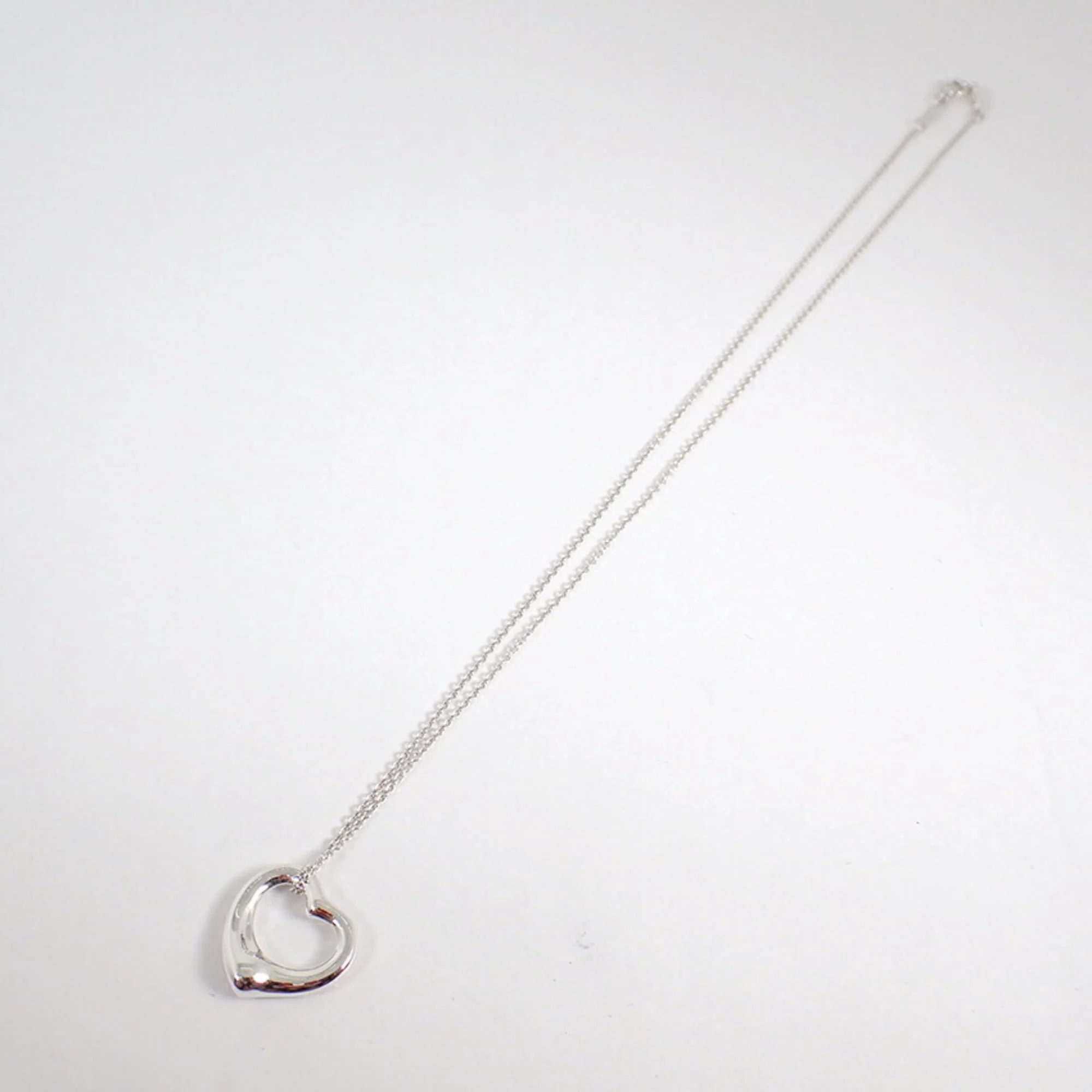 Heart Pendant Necklace Sterling Silver - Image 5