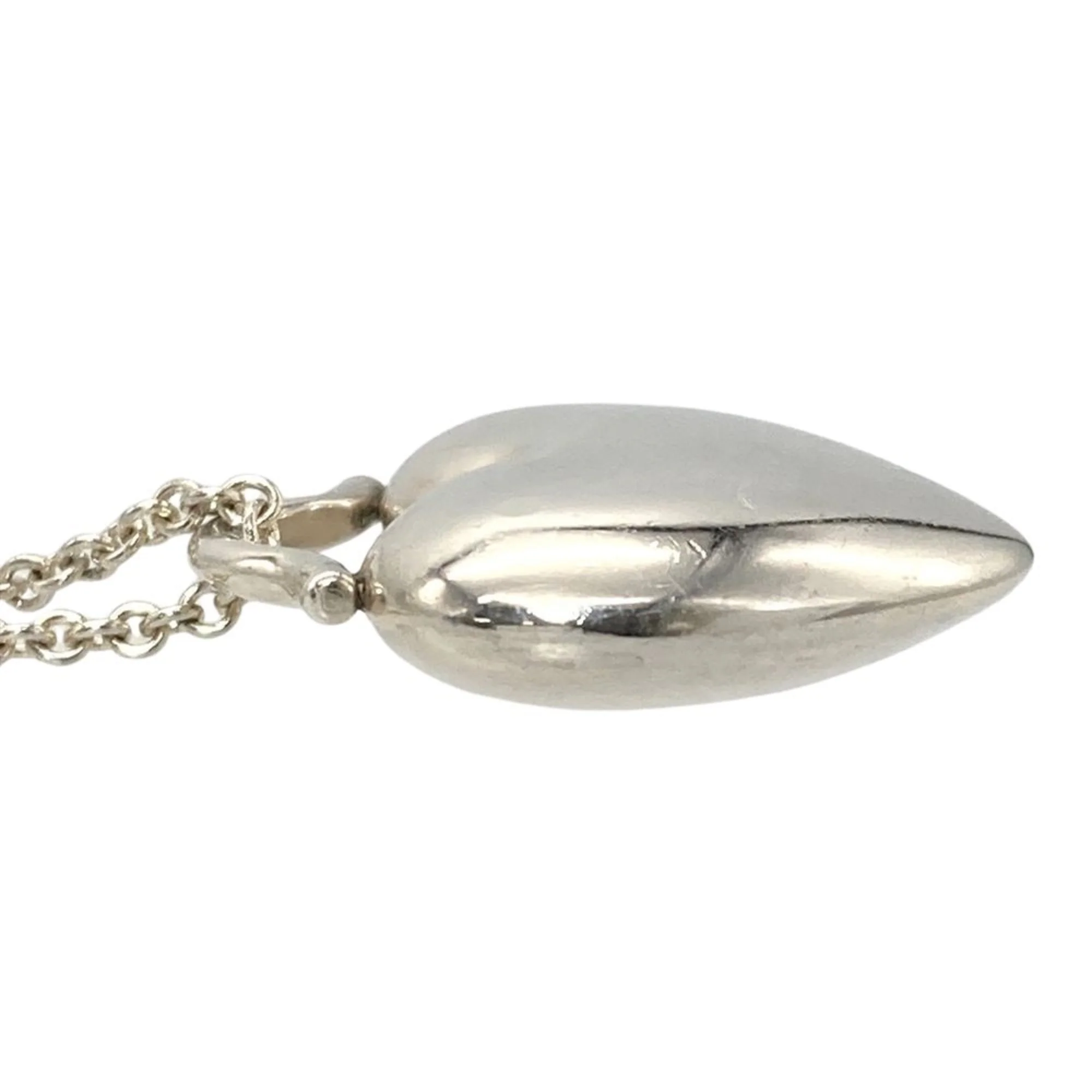 Heart Pendant Necklace Sterling Silver - Image 4