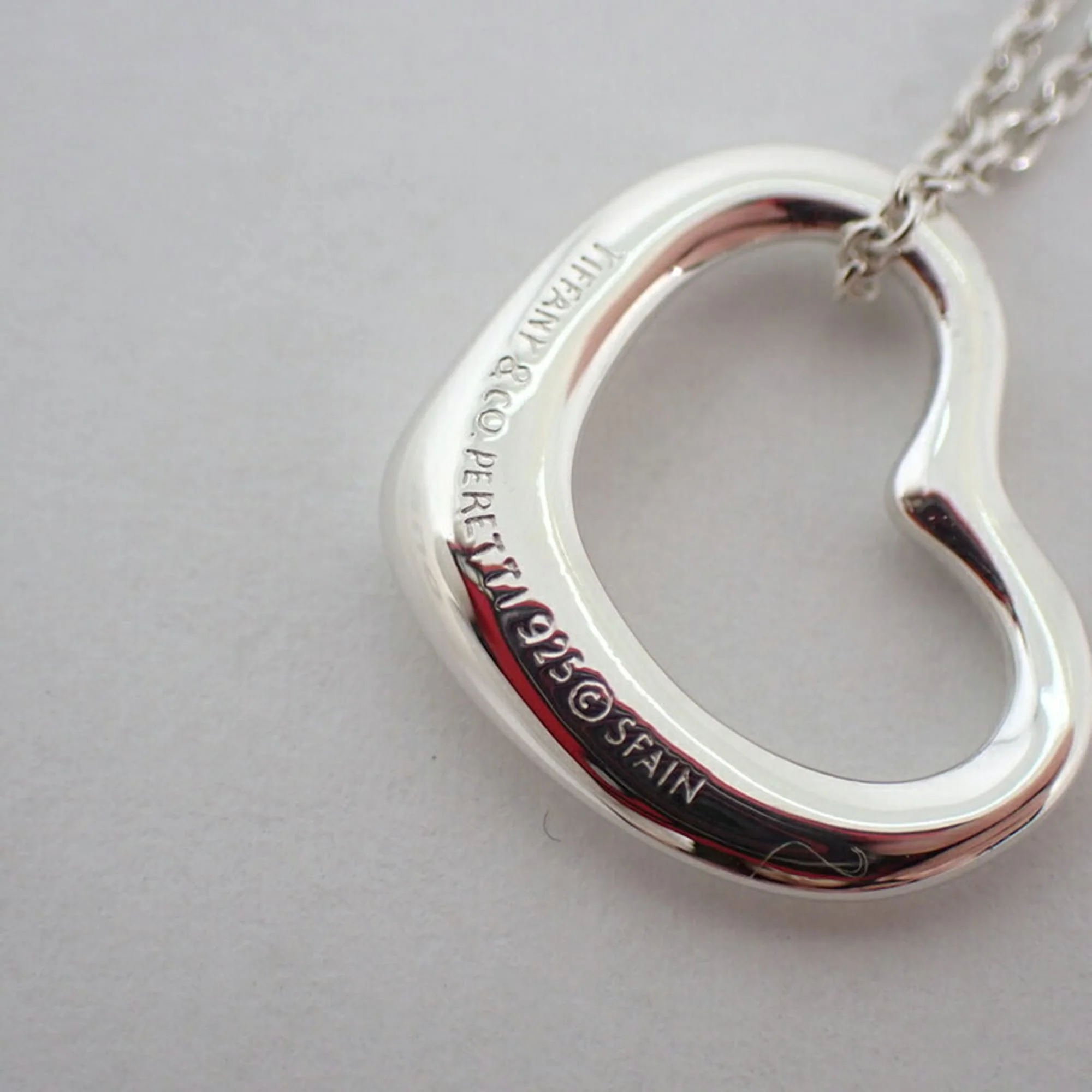 Heart Pendant Necklace Sterling Silver - Image 8