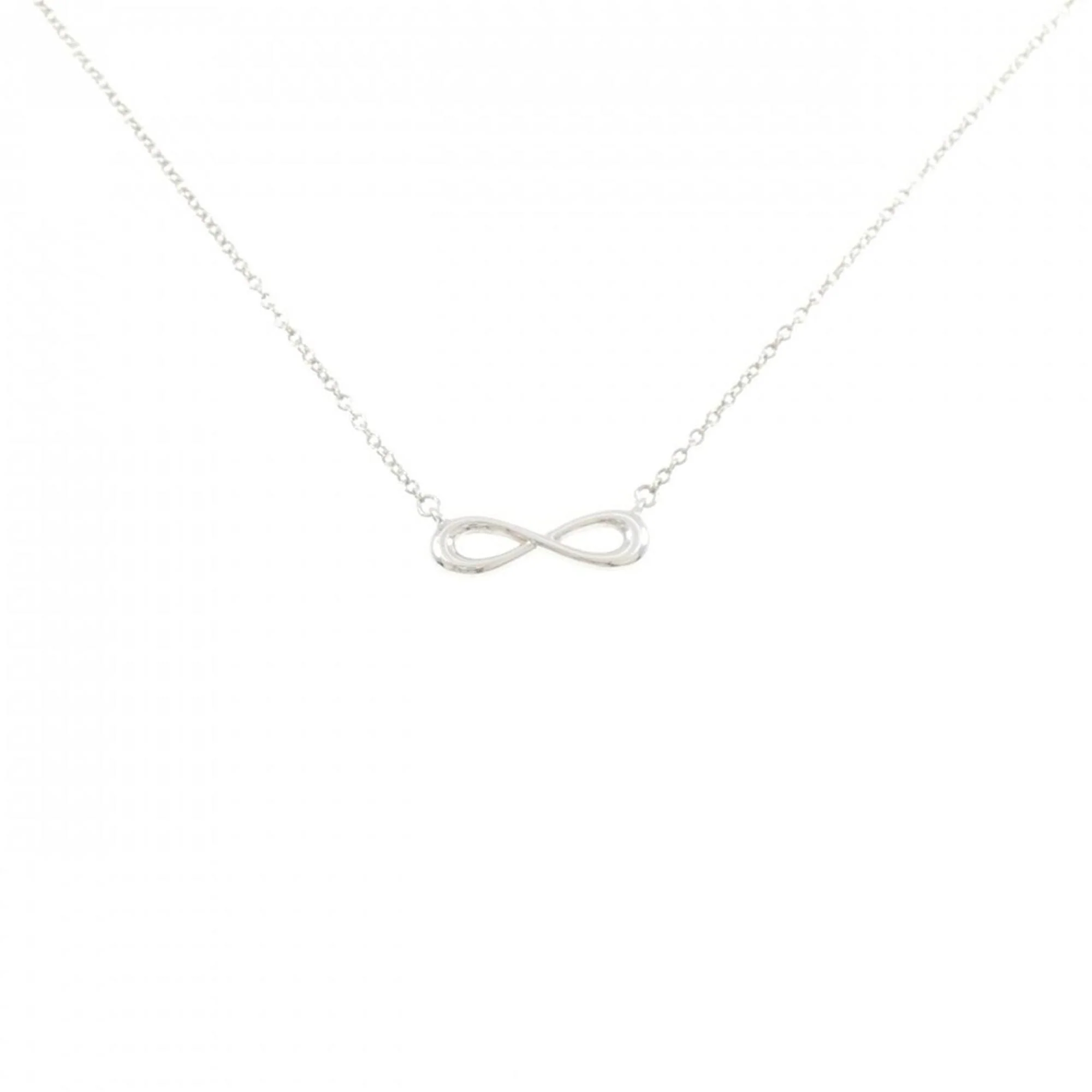 Infinity Mini Pendant Necklace Sterling Silver