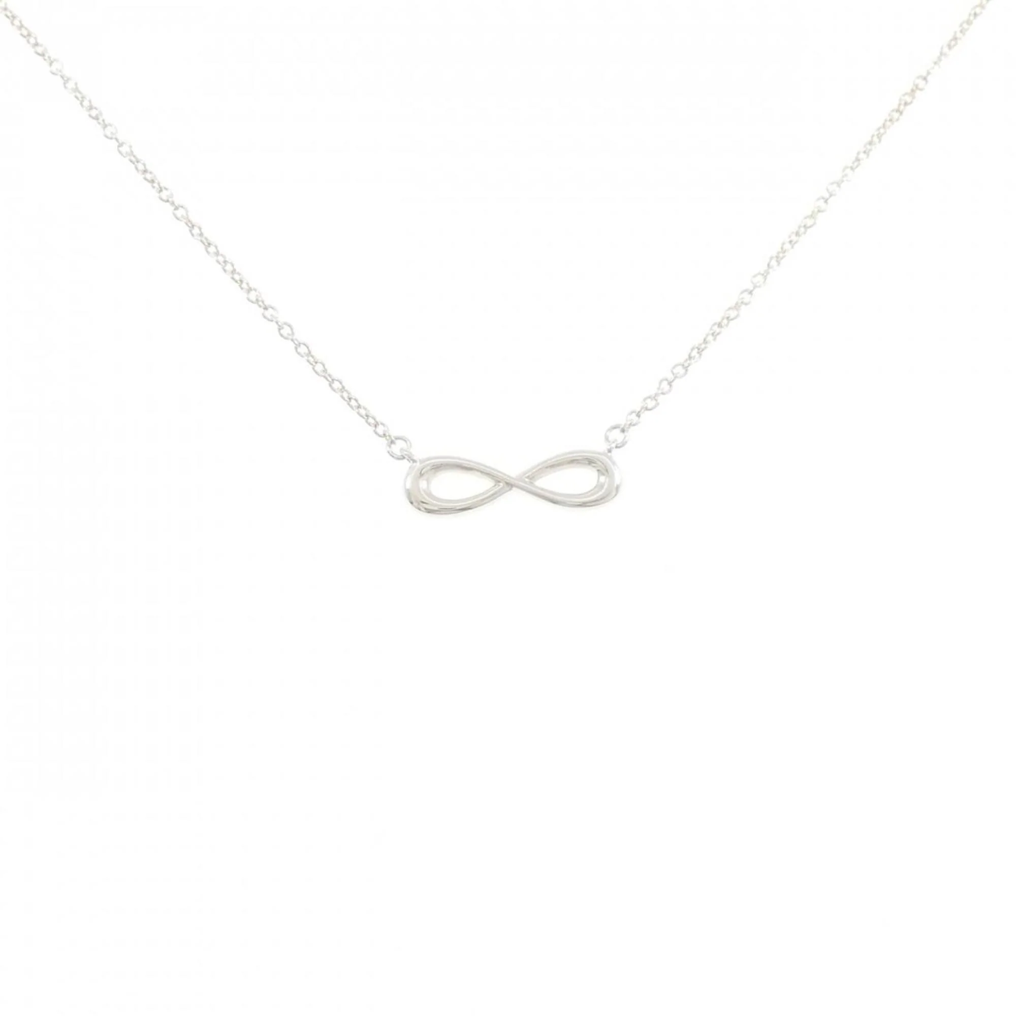 Infinity Pendant Necklace Sterling Silver