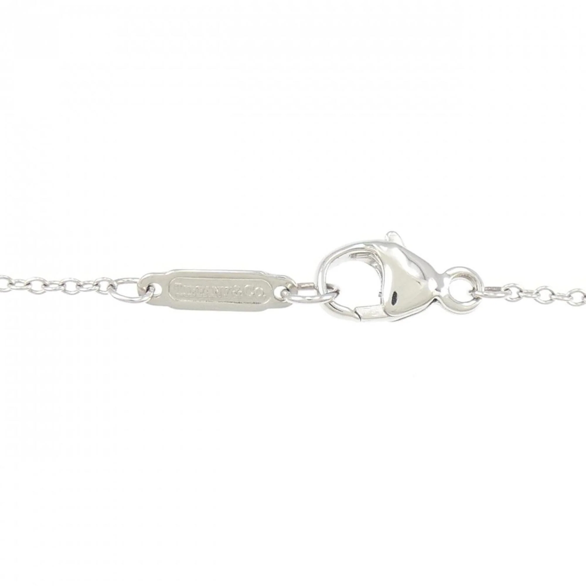 Jazz Drop Pendant Necklace Platinum with Diamond - Image 5