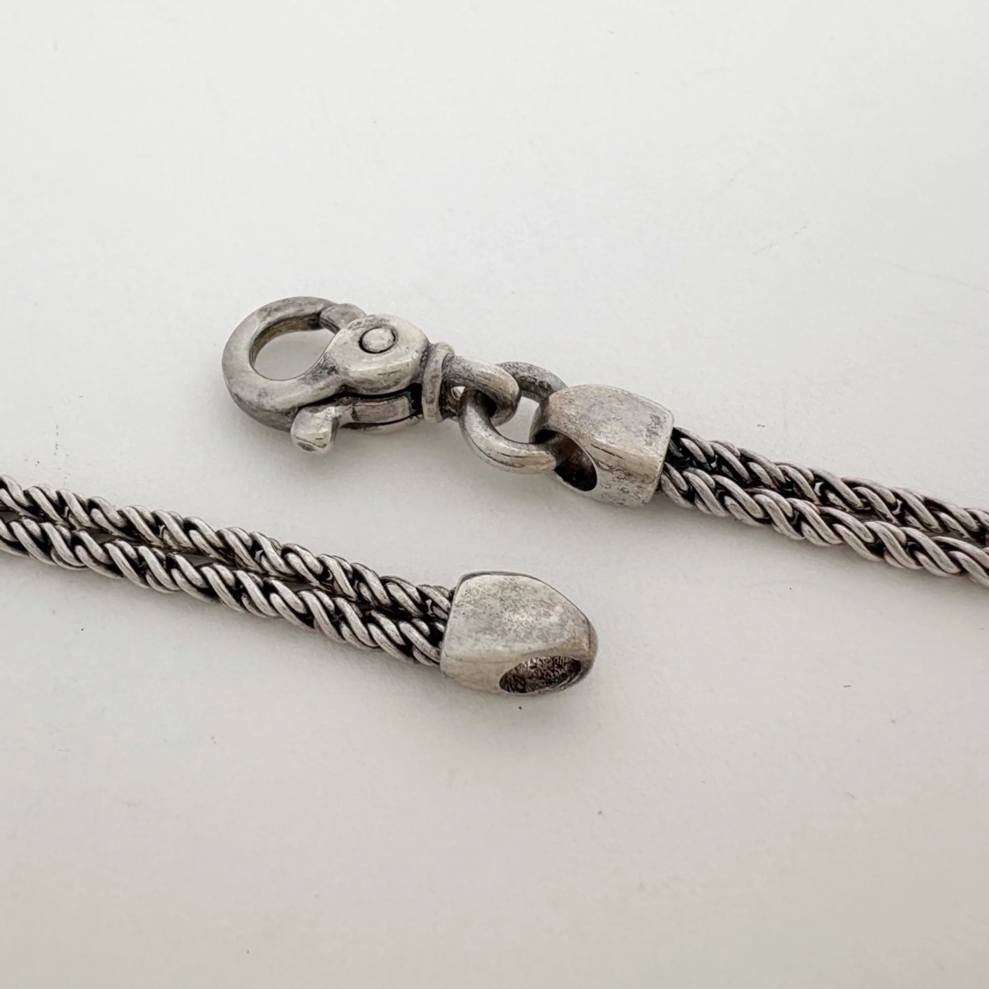 Knot Pendant Necklace Sterling Silver - Image 3
