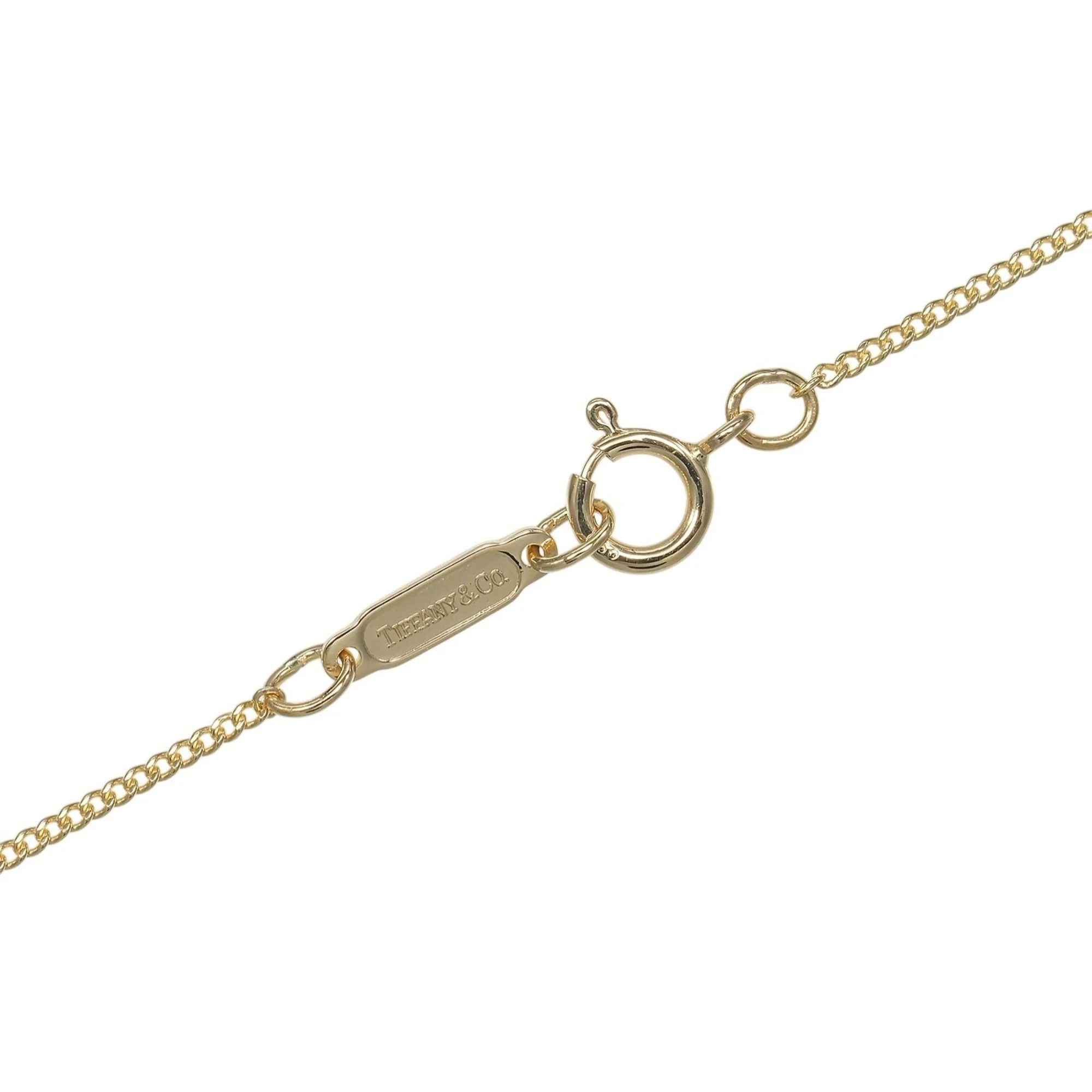 Leaf Pendant Necklace 18K Yellow Gold - Image 4