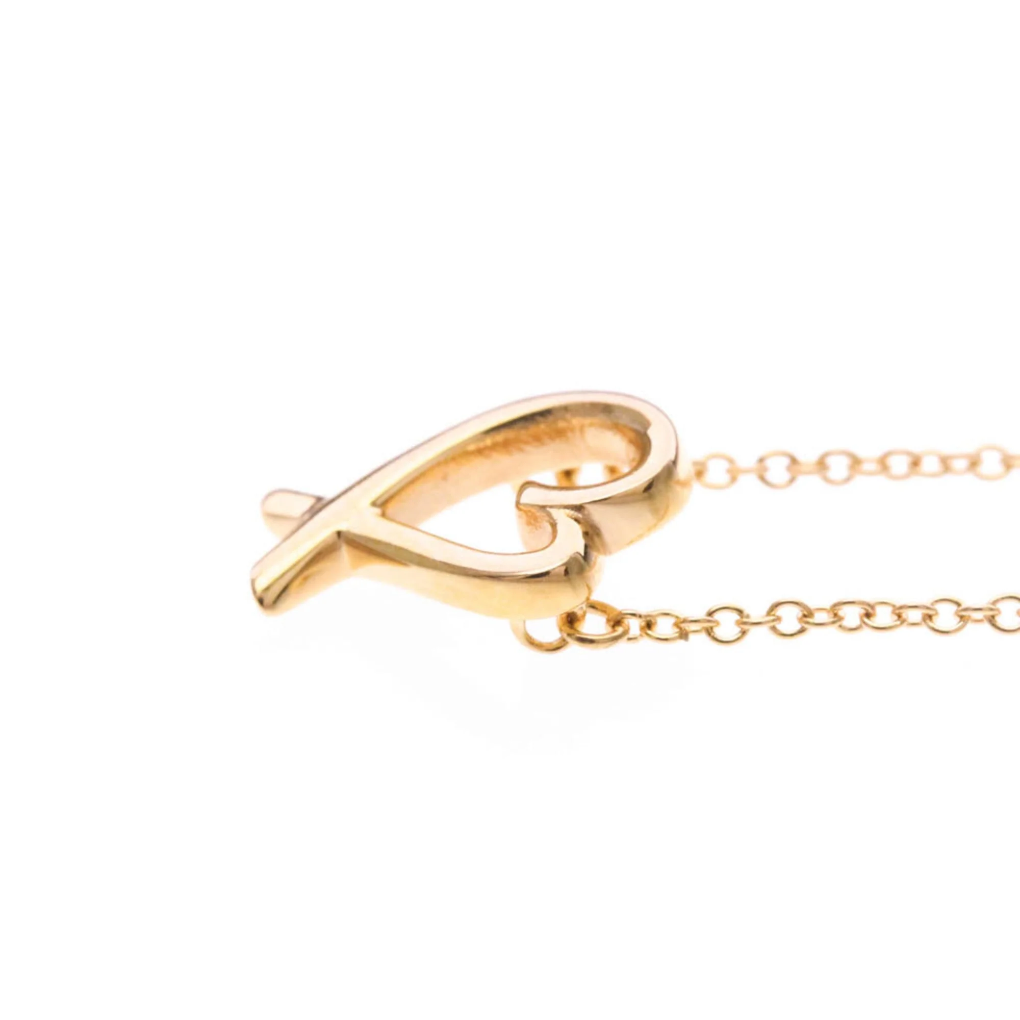 Loving Heart Pendant Necklace 18K Rose Gold - Image 3