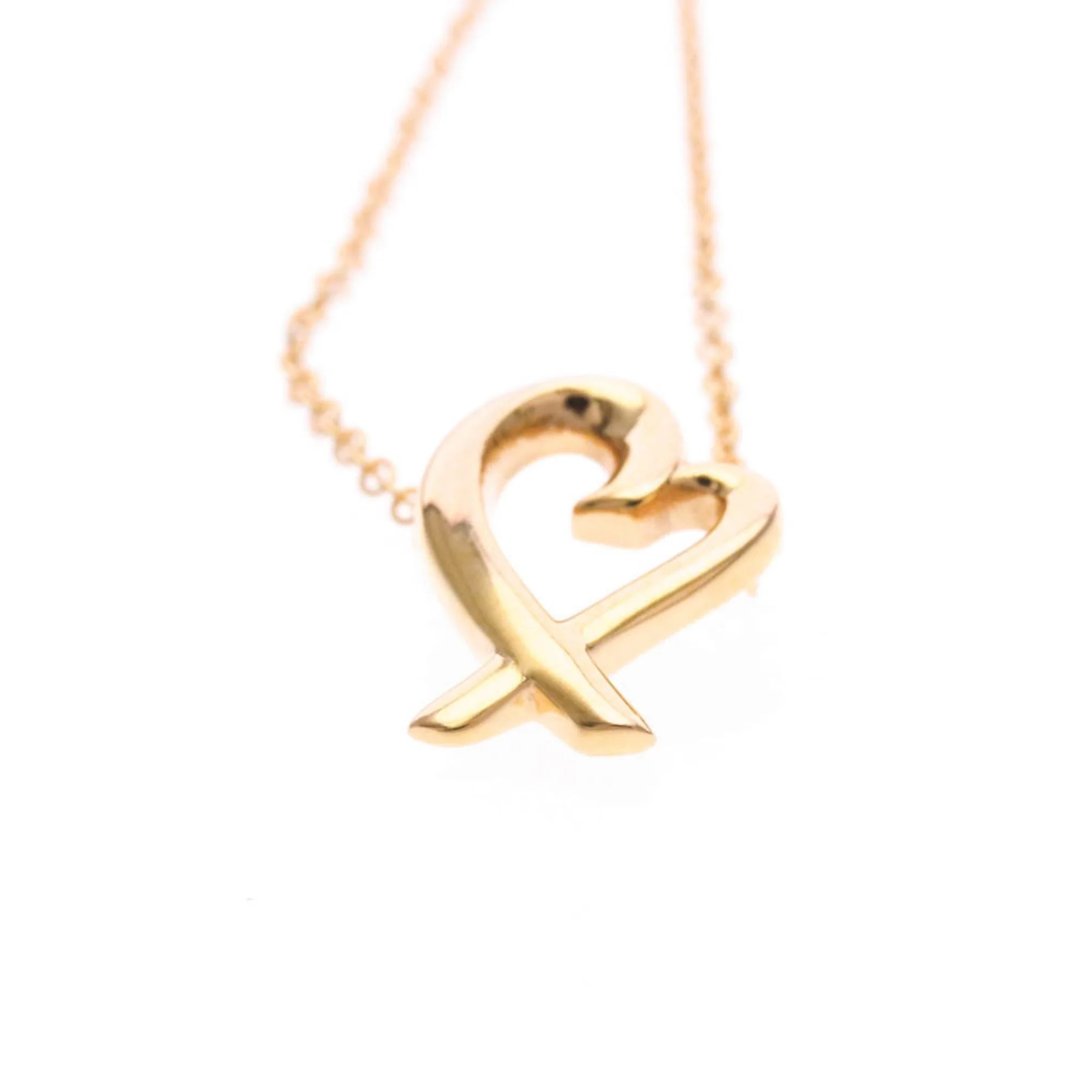 Loving Heart Pendant Necklace 18K Rose Gold - Image 4