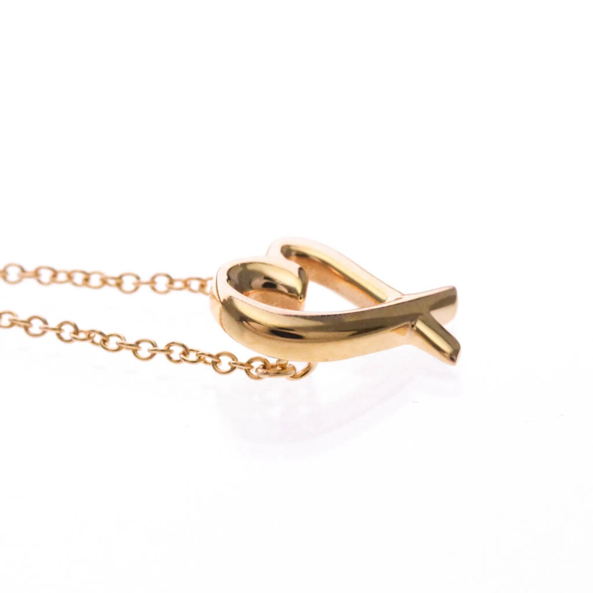 Loving Heart Pendant Necklace 18K Rose Gold - Image 5