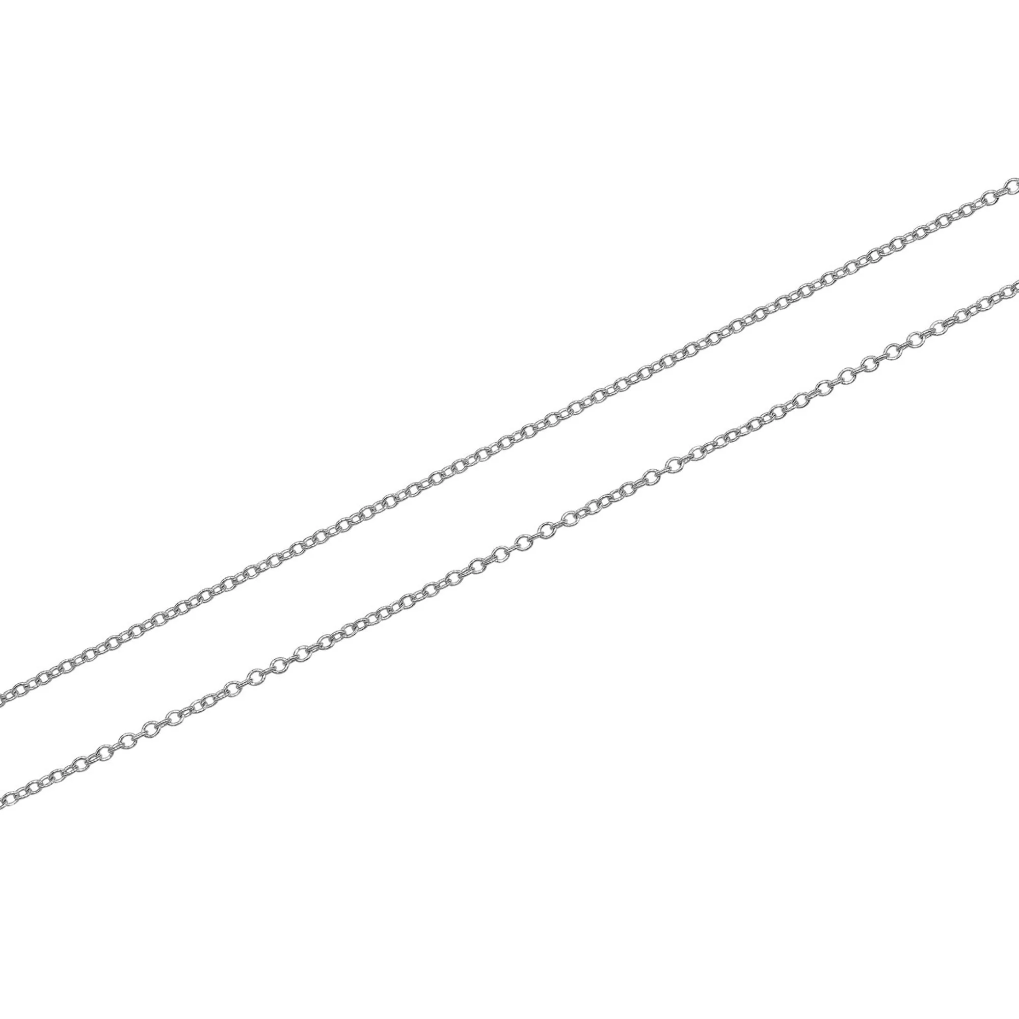 Loving Heart Pendant Necklace Platinum with Diamond - Image 5