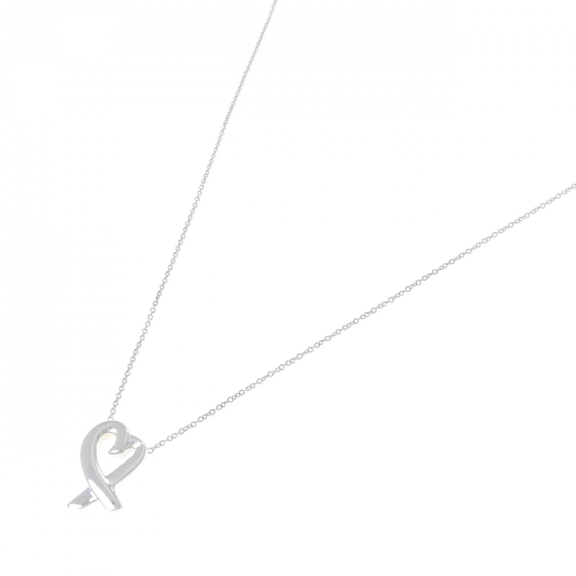Loving Heart Pendant Necklace Sterling Silver - Image 2