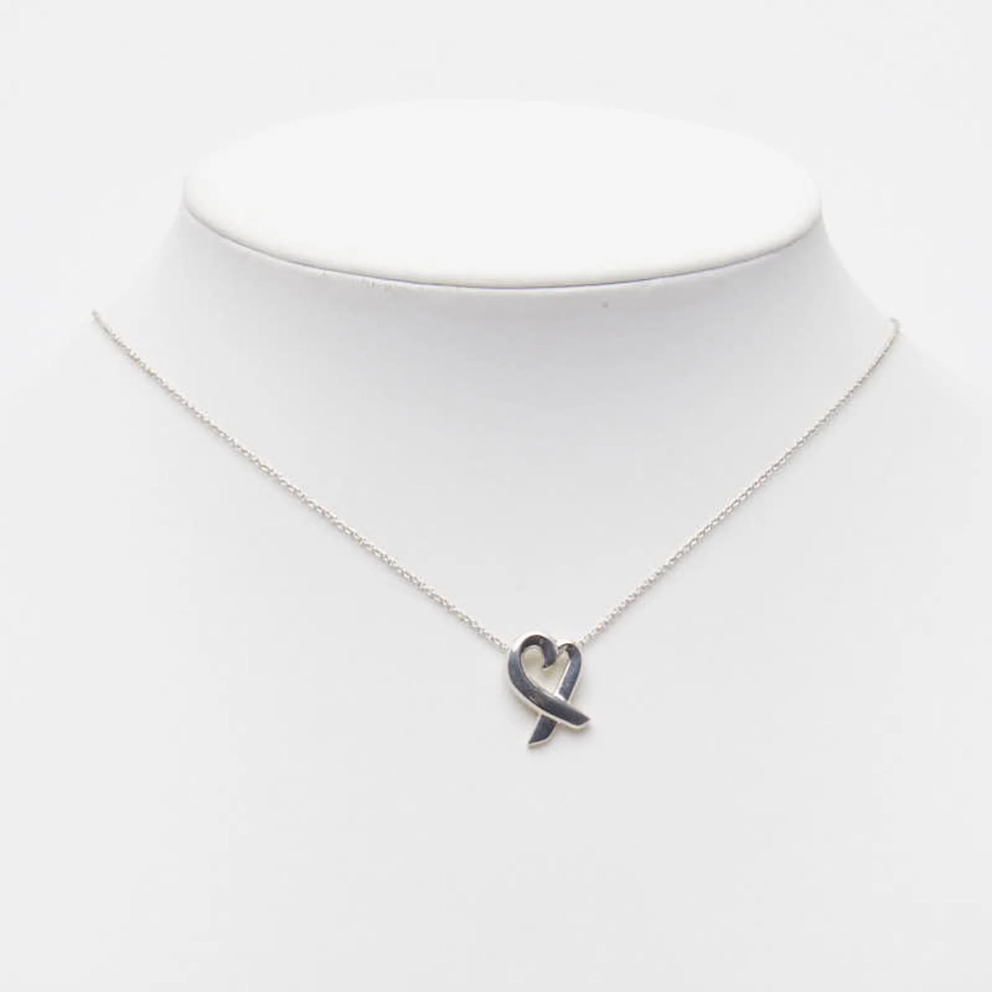 Loving Heart Pendant Necklace Sterling Silver - Image 7