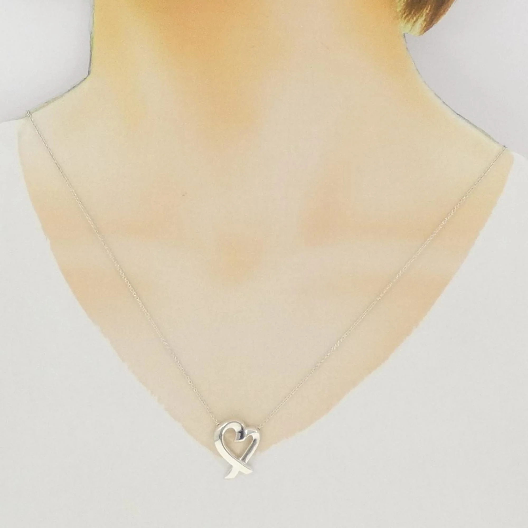 Loving Heart Pendant Necklace Sterling Silver - Image 6