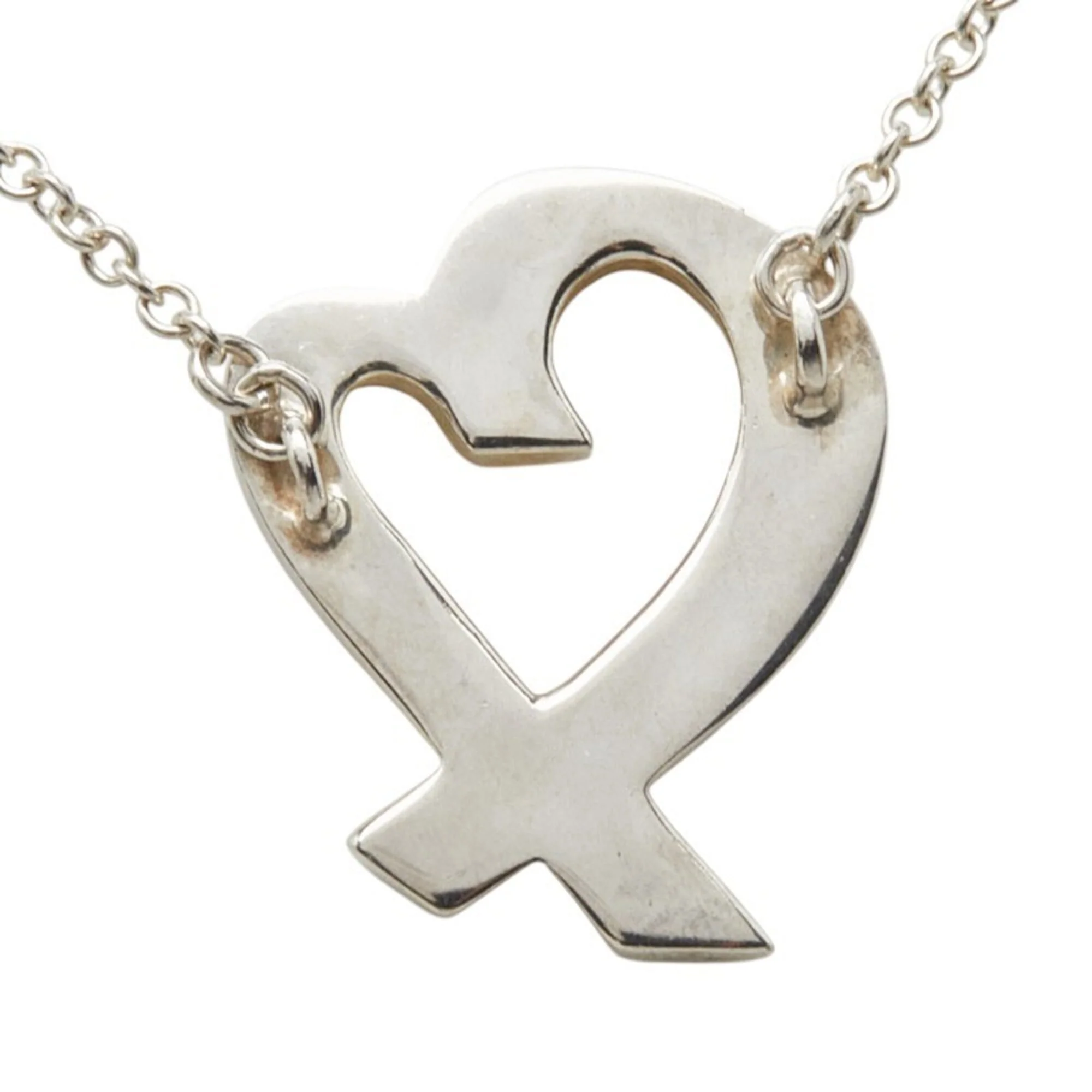 Loving Heart Pendant Necklace Sterling Silver - Image 3