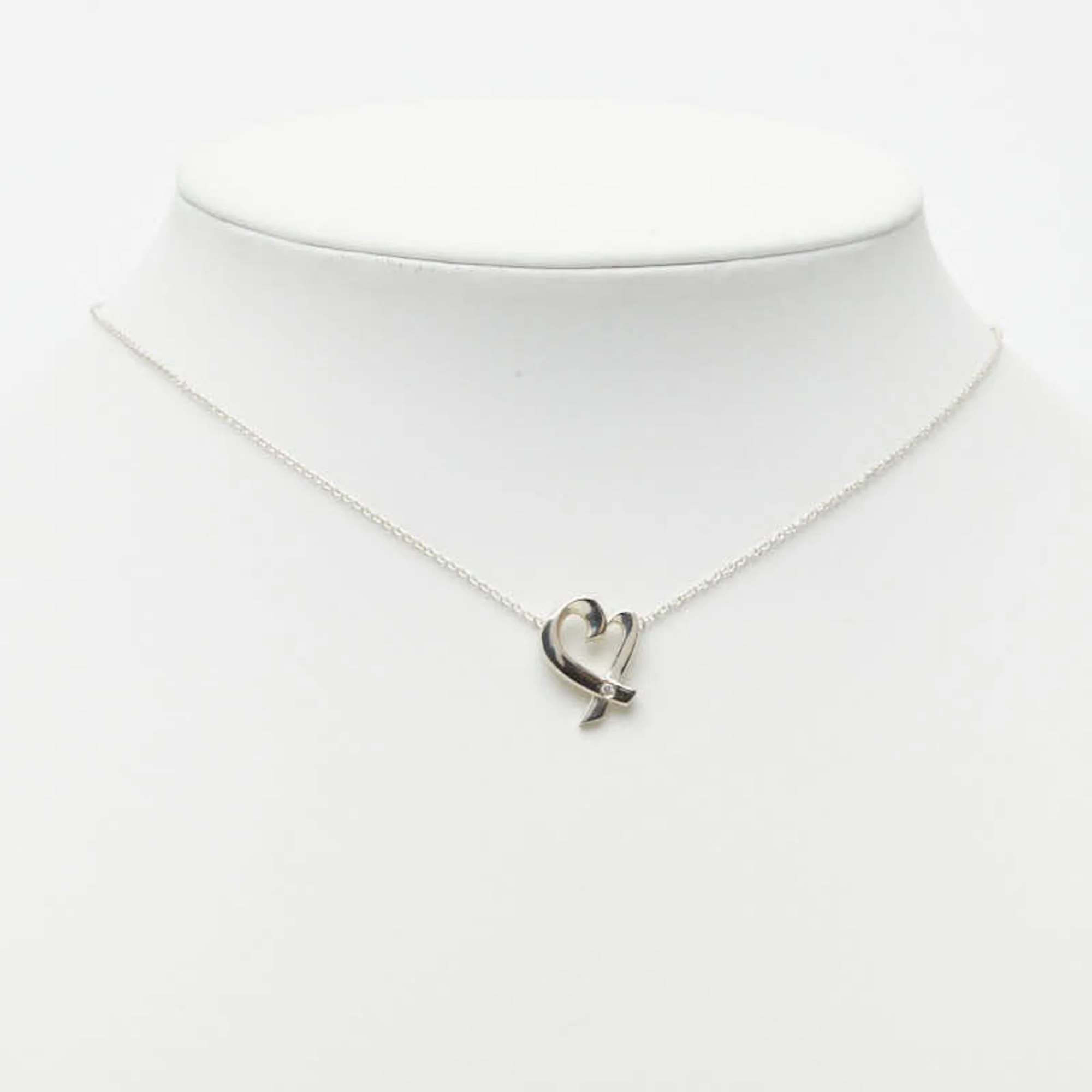 Loving Heart Pendant Necklace Sterling Silver - Image 7