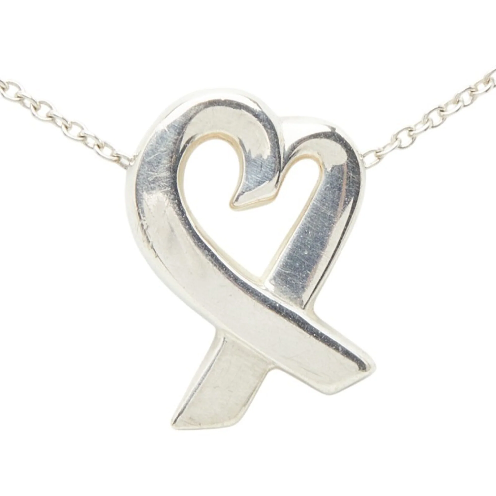 Loving Heart Pendant Necklace Sterling Silver - Image 2