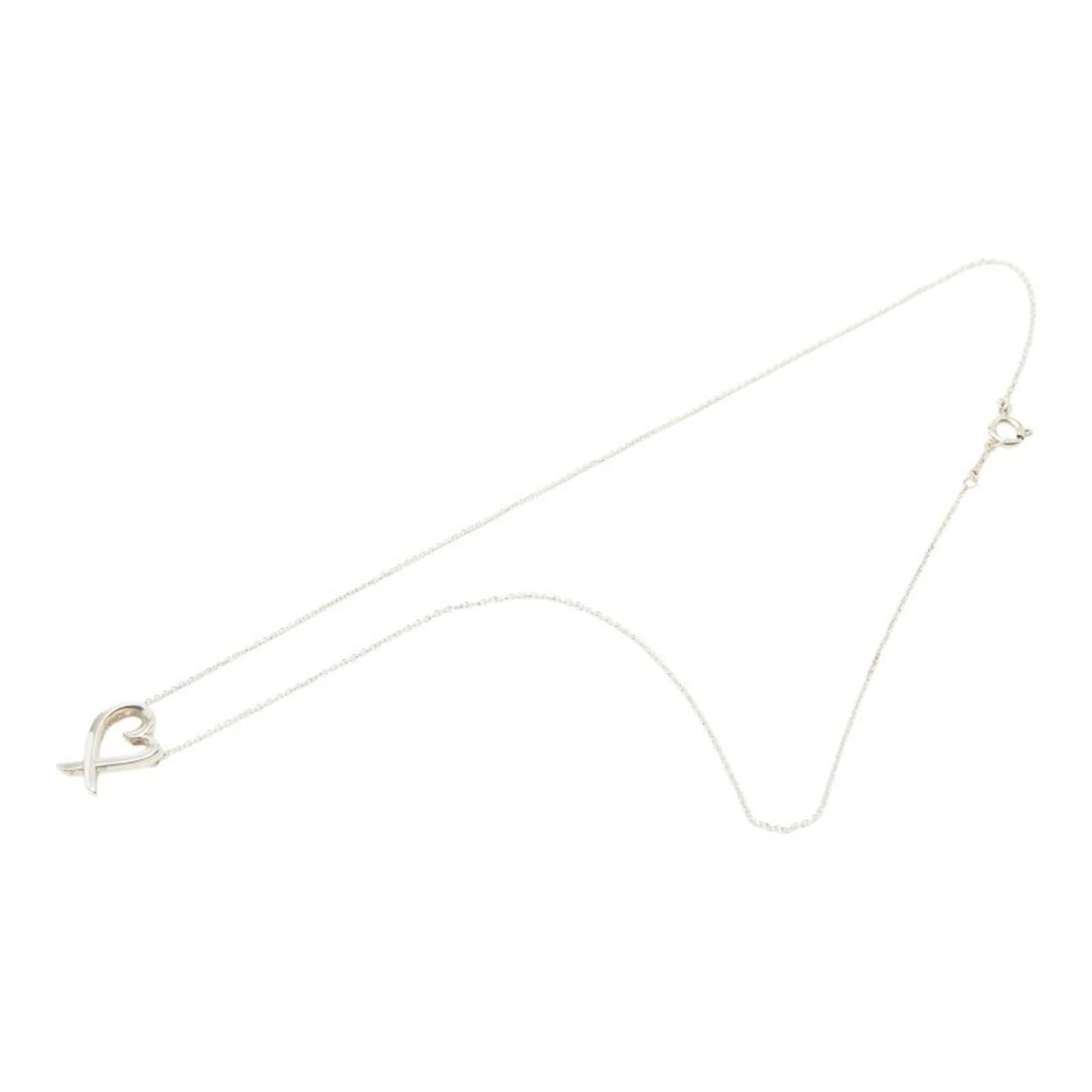 Loving Heart Pendant Necklace Sterling Silver - Image 4