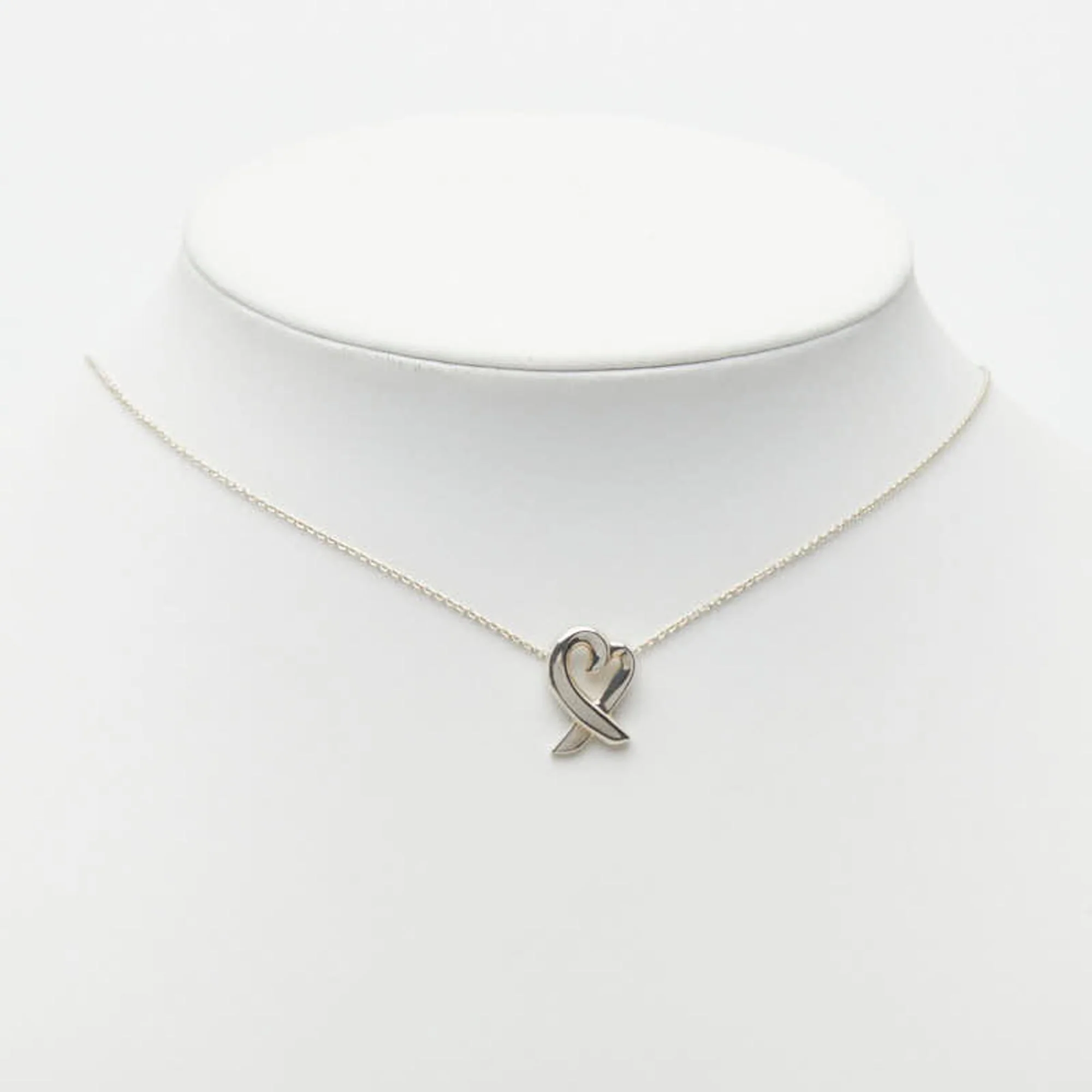 Loving Heart Pendant Necklace Sterling Silver - Image 7