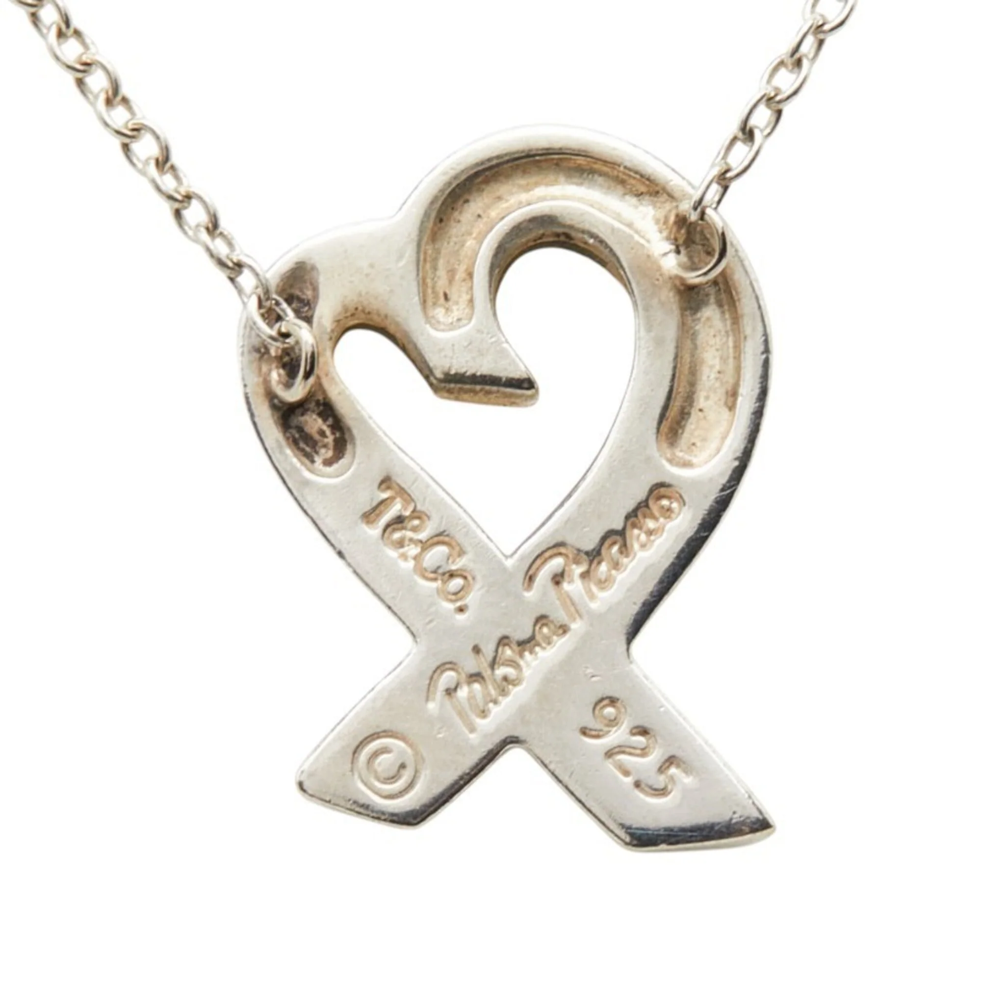 Loving Heart Pendant Necklace Sterling Silver - Image 3
