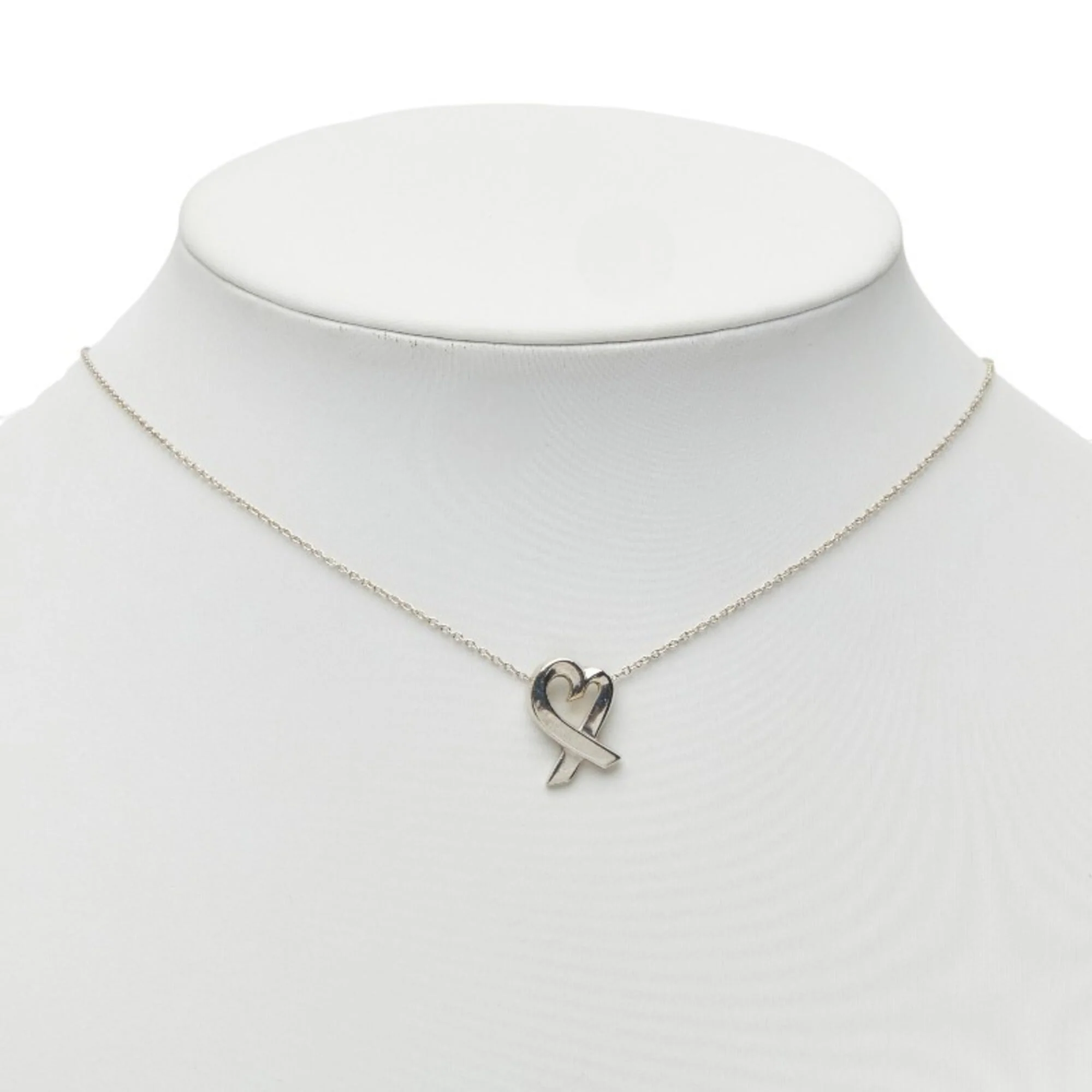Loving Heart Pendant Necklace Sterling Silver - Image 7