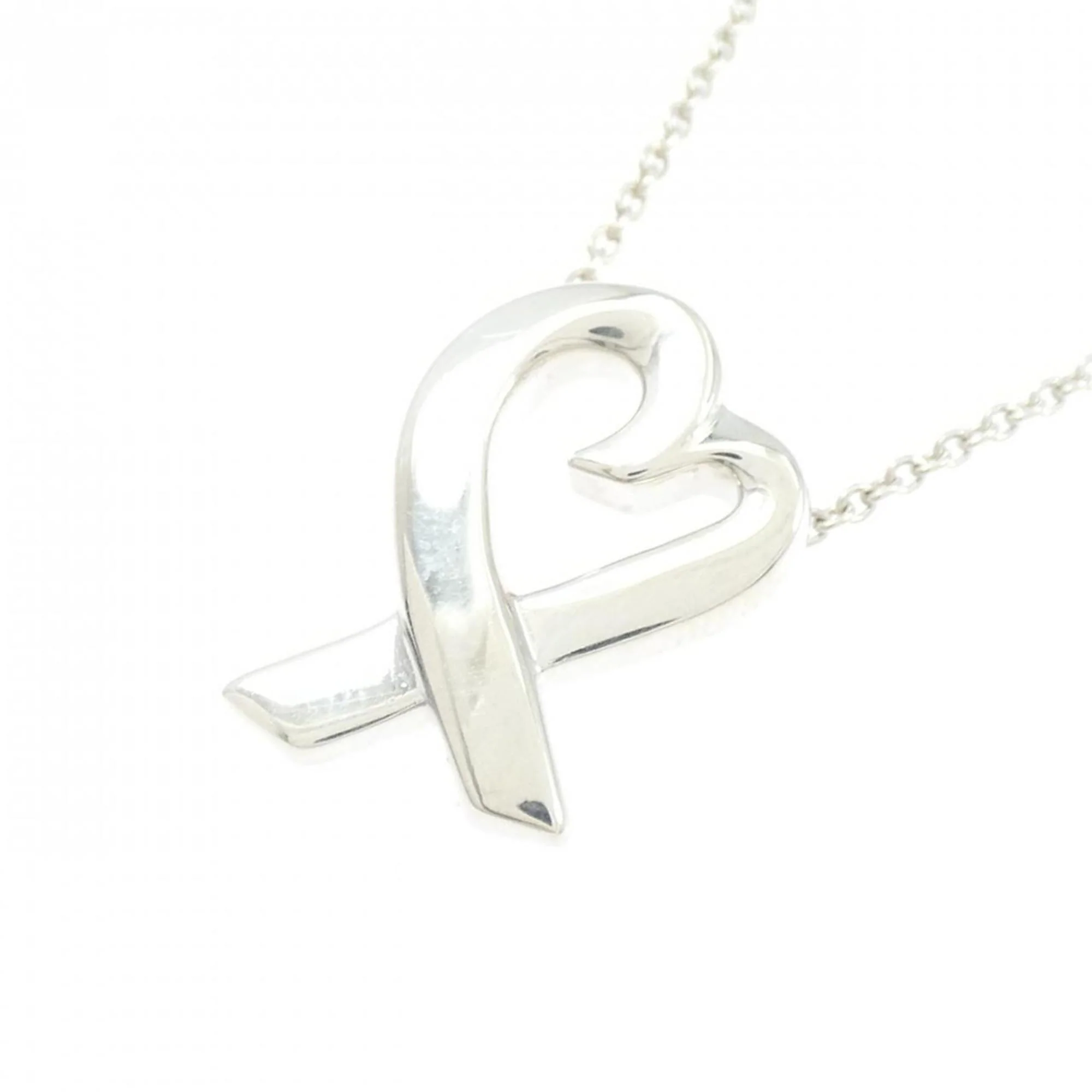 Loving Heart Small Pendant Necklace Sterling Silver - Image 3