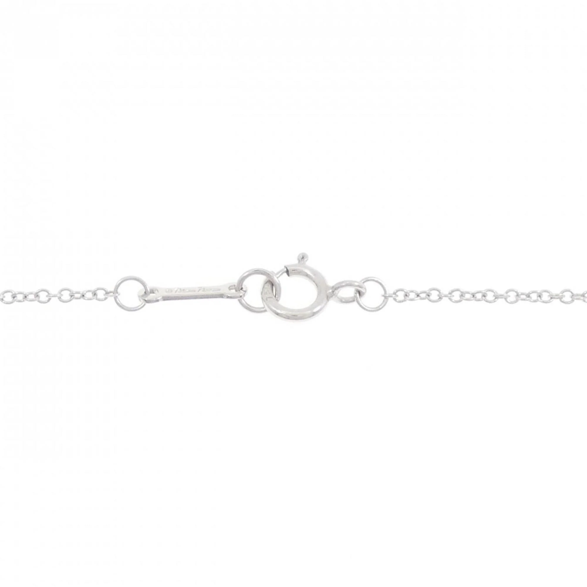 Olive Leaf Pendant Necklace 18K White Gold With Diamond - Image 5