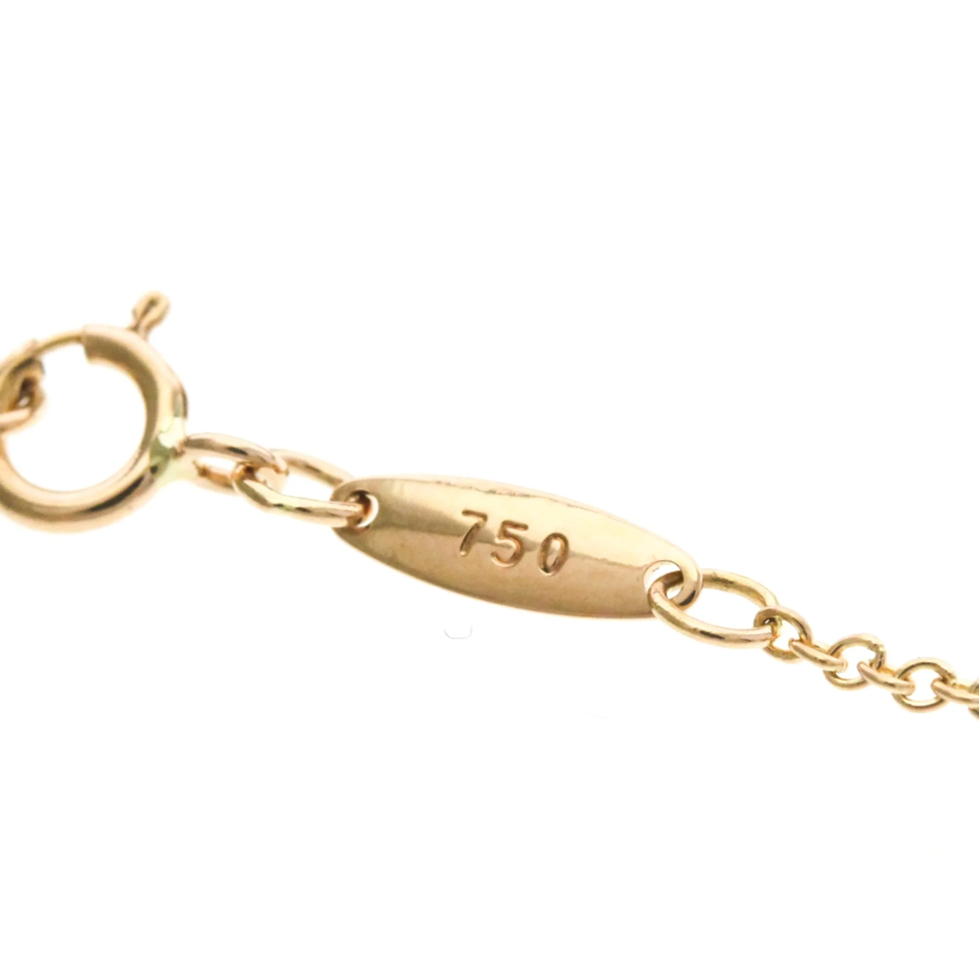 Open Heart Pendant Necklace 18K Rose Gold 15.8mm - Image 8