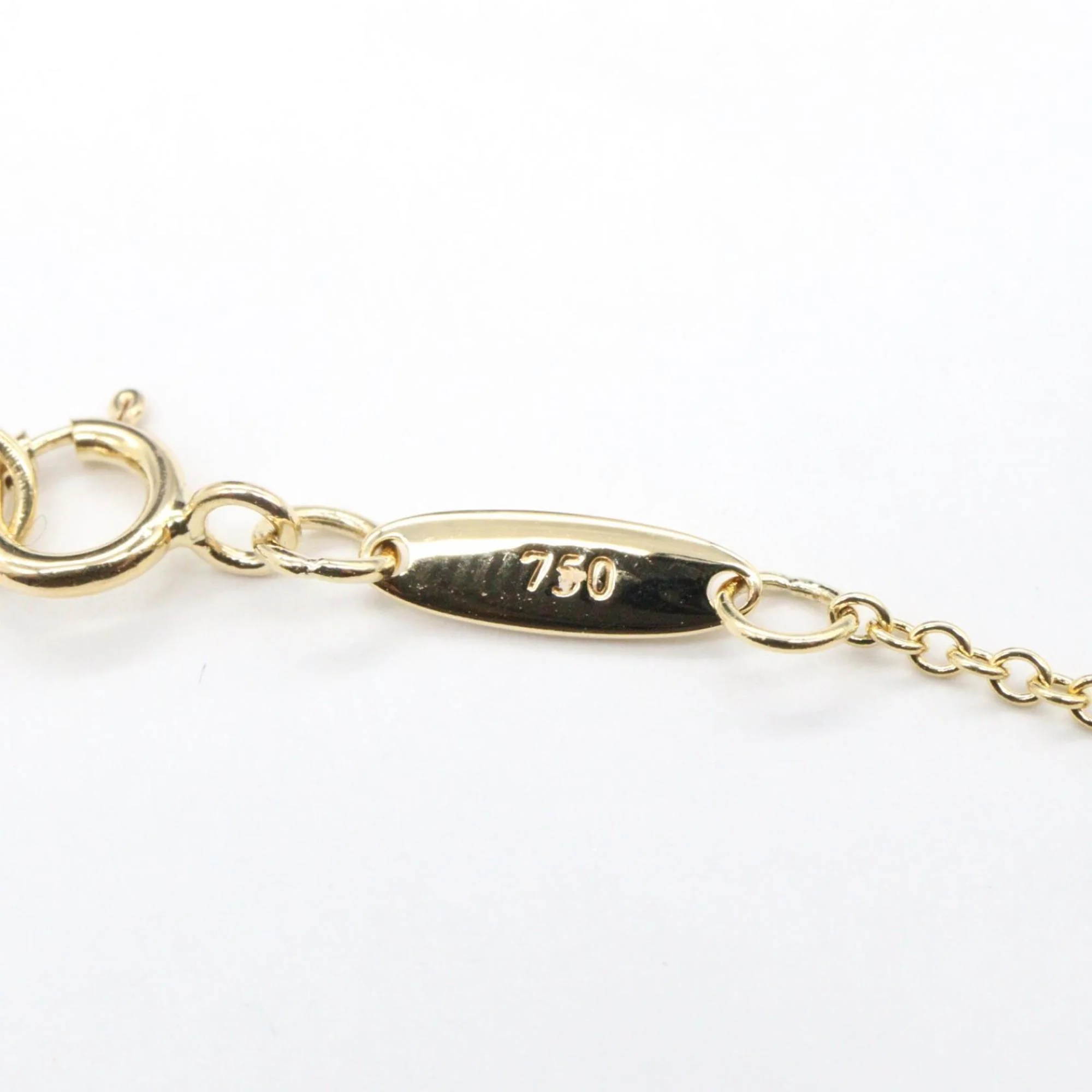 Open Heart Pendant Necklace 18K Yellow Gold 14mm - Image 4