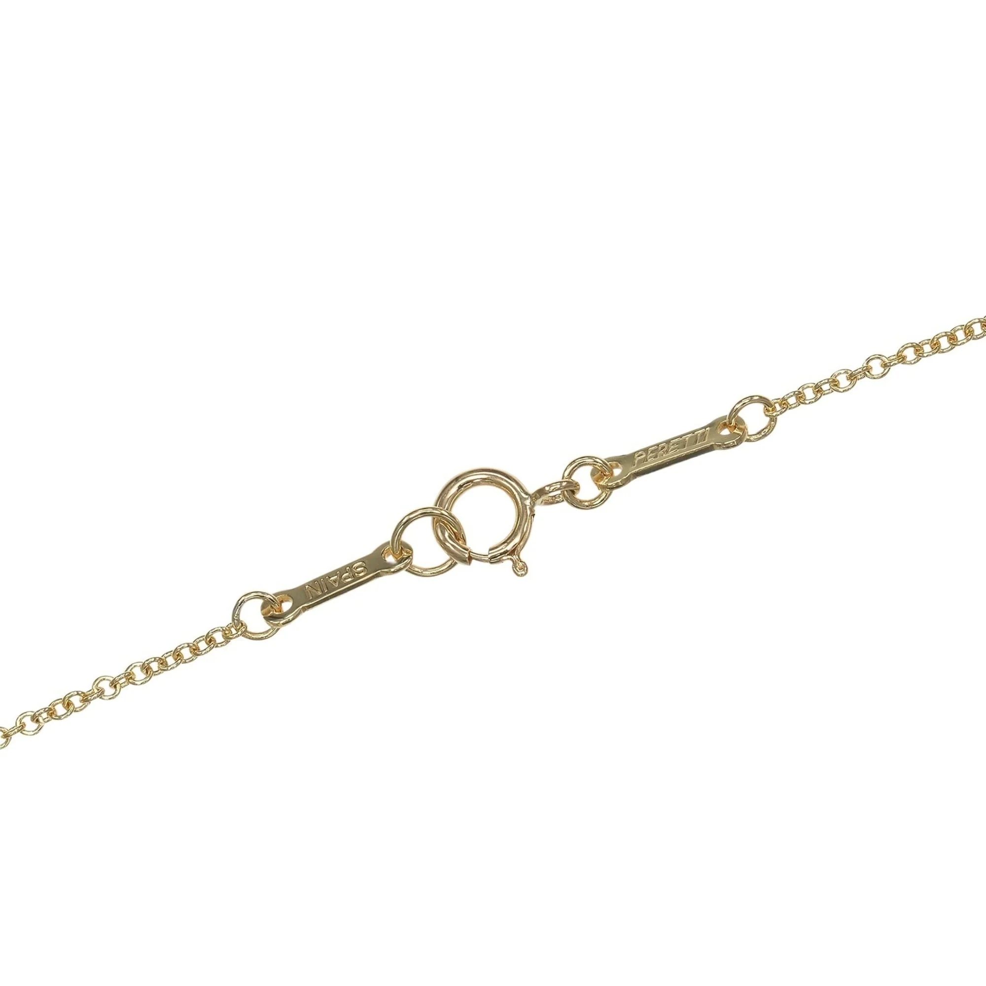 Open Heart Pendant Necklace 18K Yellow Gold 19.2mm - Image 7