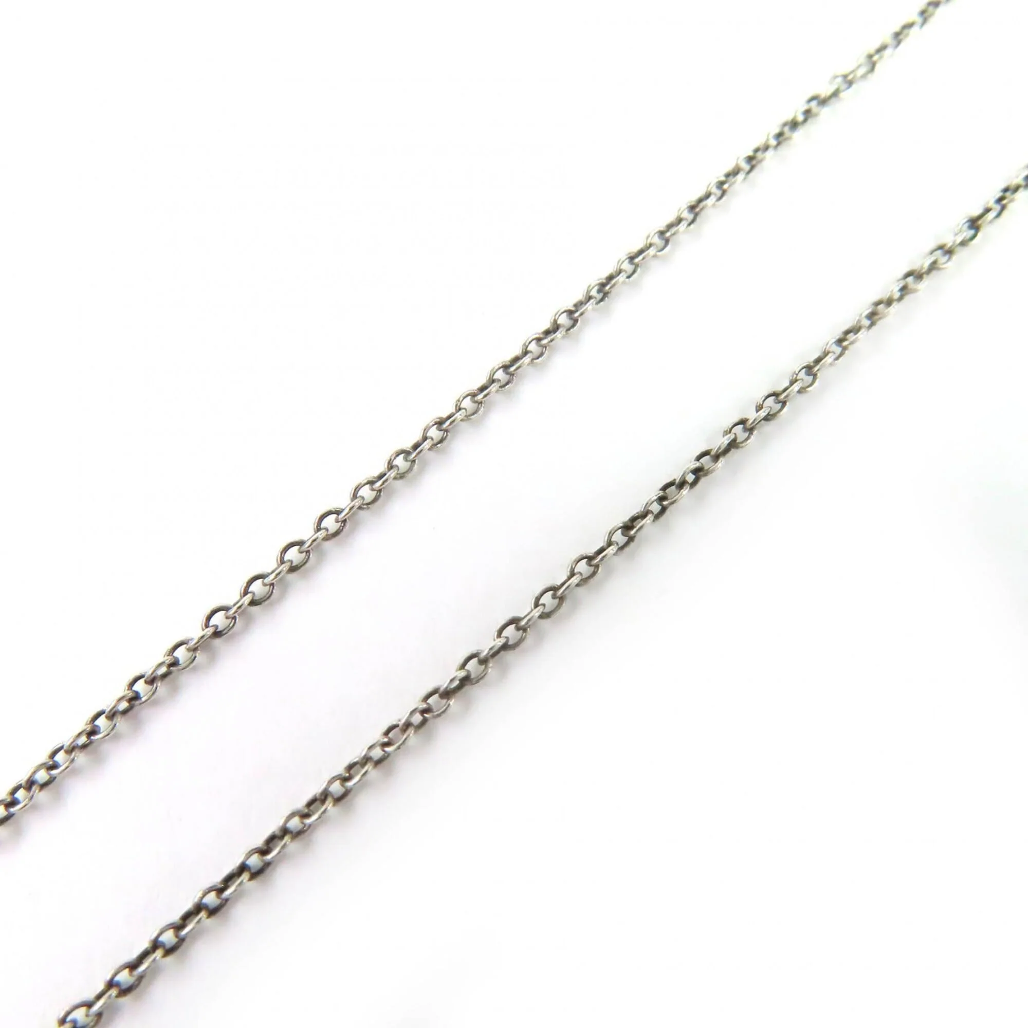 Open Heart Pendant Necklace Sterling Silver 10mm - Image 5