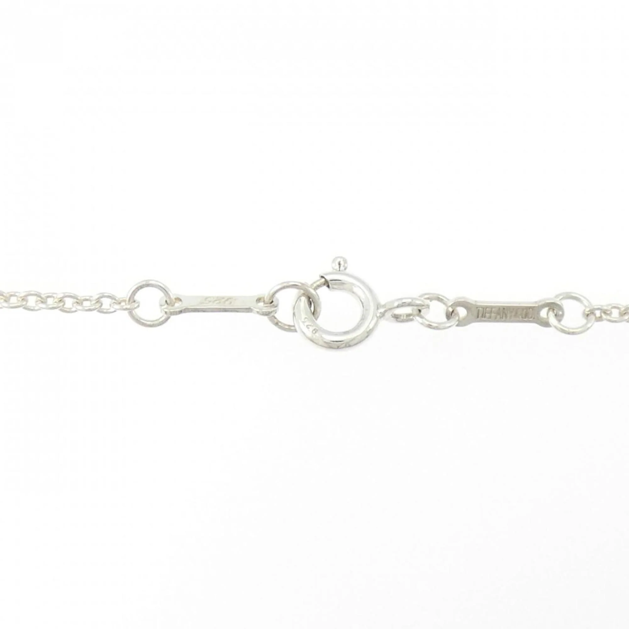Open Heart Pendant Necklace Sterling Silver 21.3mm - Image 5