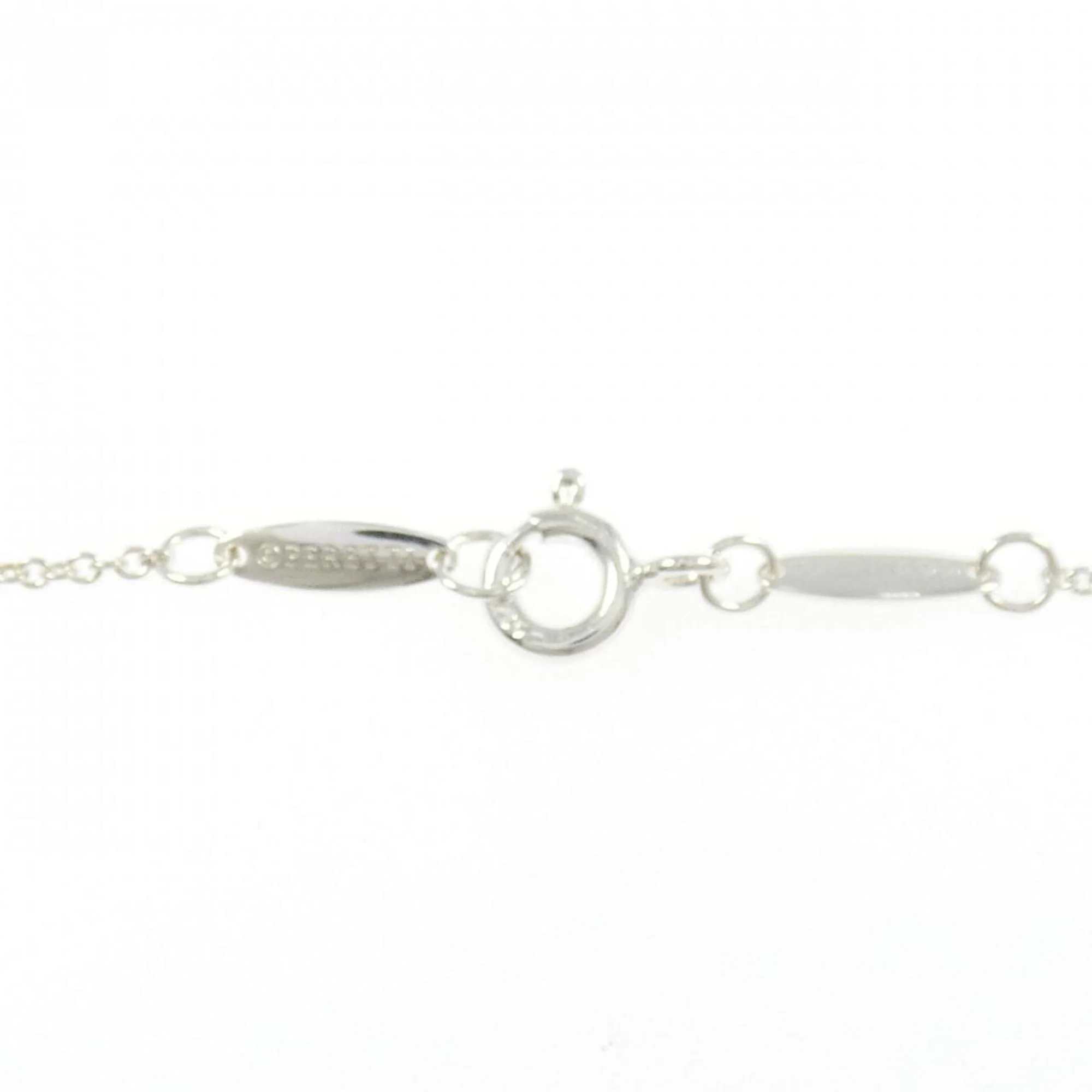 Open Heart Pendant Necklace Sterling Silver 6.9mm - Image 5