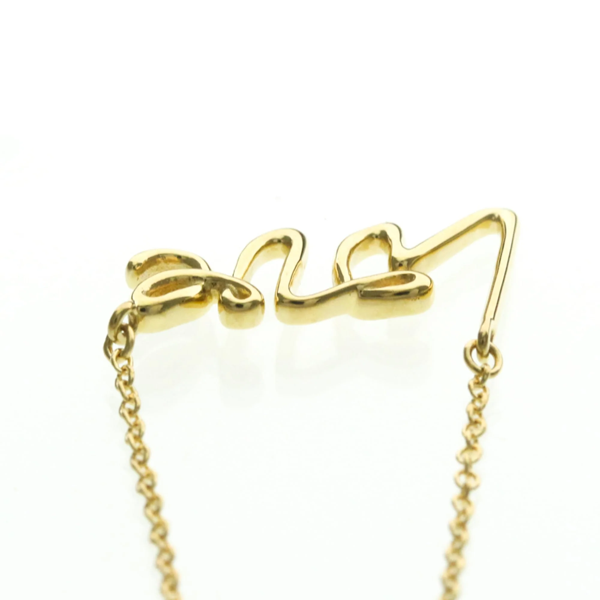 Paloma Picasso Pendant Necklace 18K Yellow Gold - Image 6