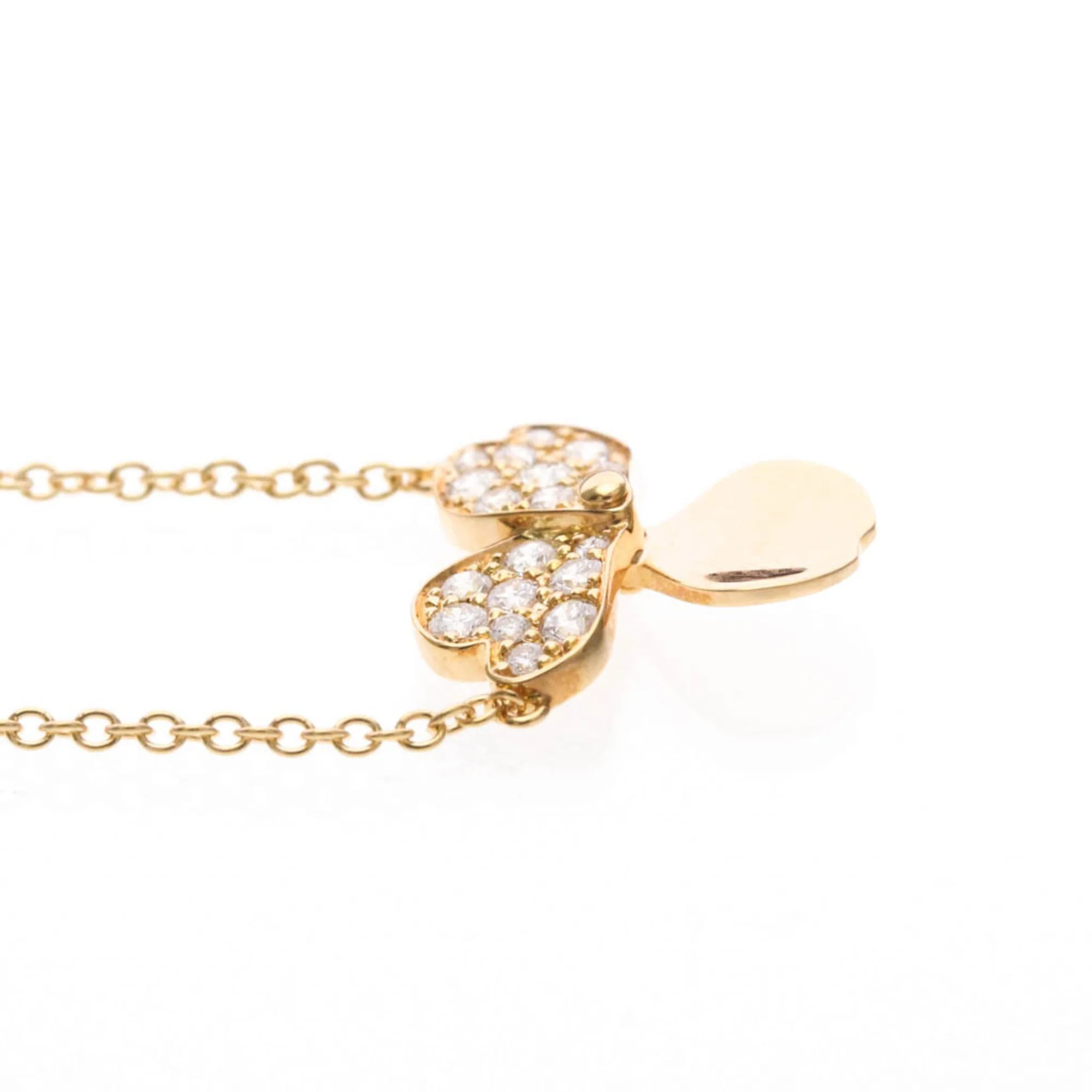 Pendant Necklace 18K Rose Gold with Diamond - Image 5