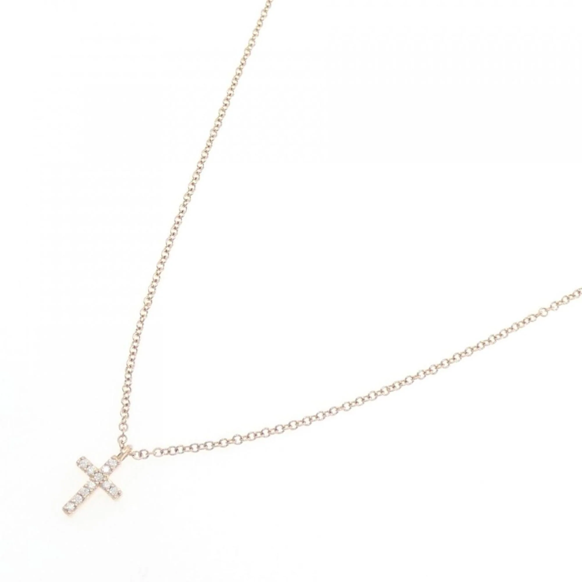 Pendant Necklace 18K Rose Gold With Diamond - Image 2