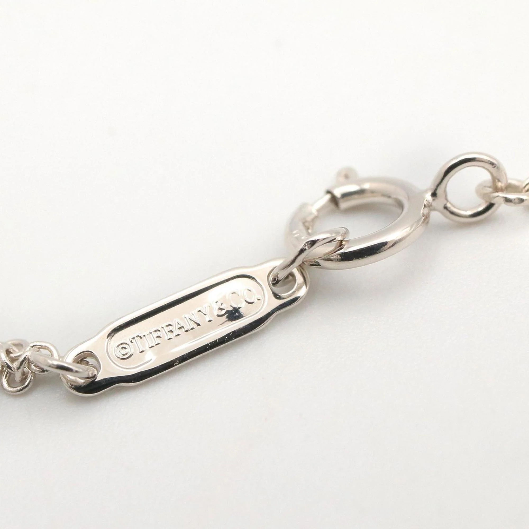Pendant Necklace 18K White Gold with Amethyst Aquamarine and Tourmaline - Image 3