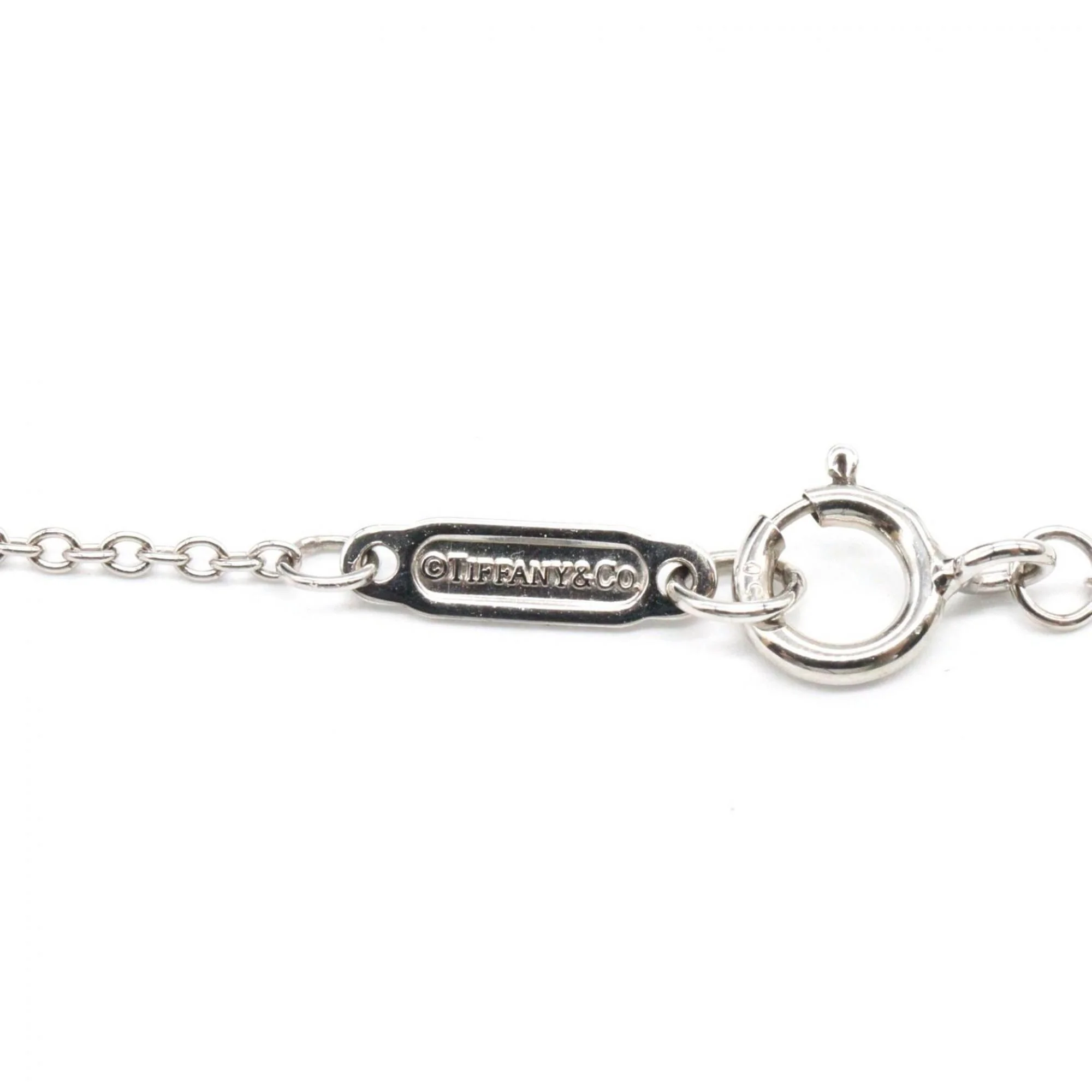 Pendant Necklace 18K White Gold with Diamond - Image 3