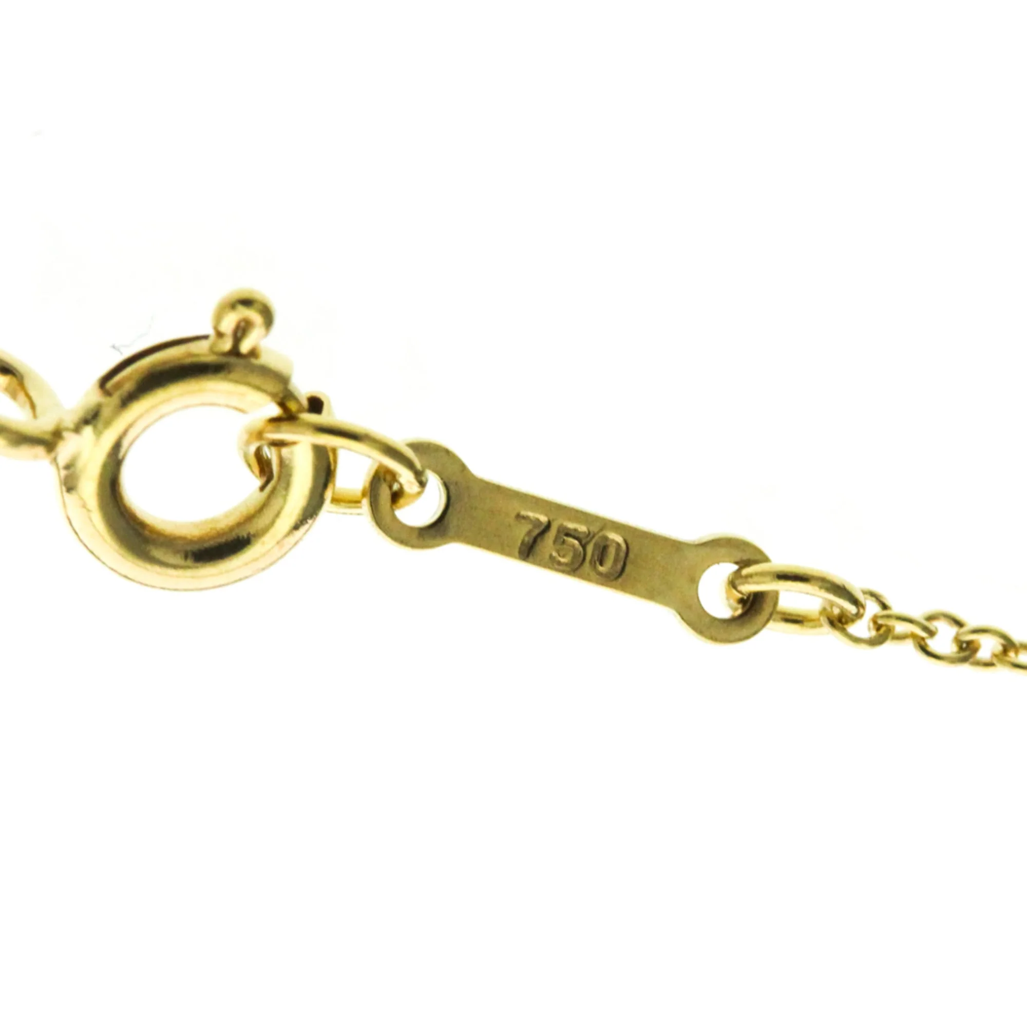 Pendant Necklace 18K Yellow Gold - Image 8