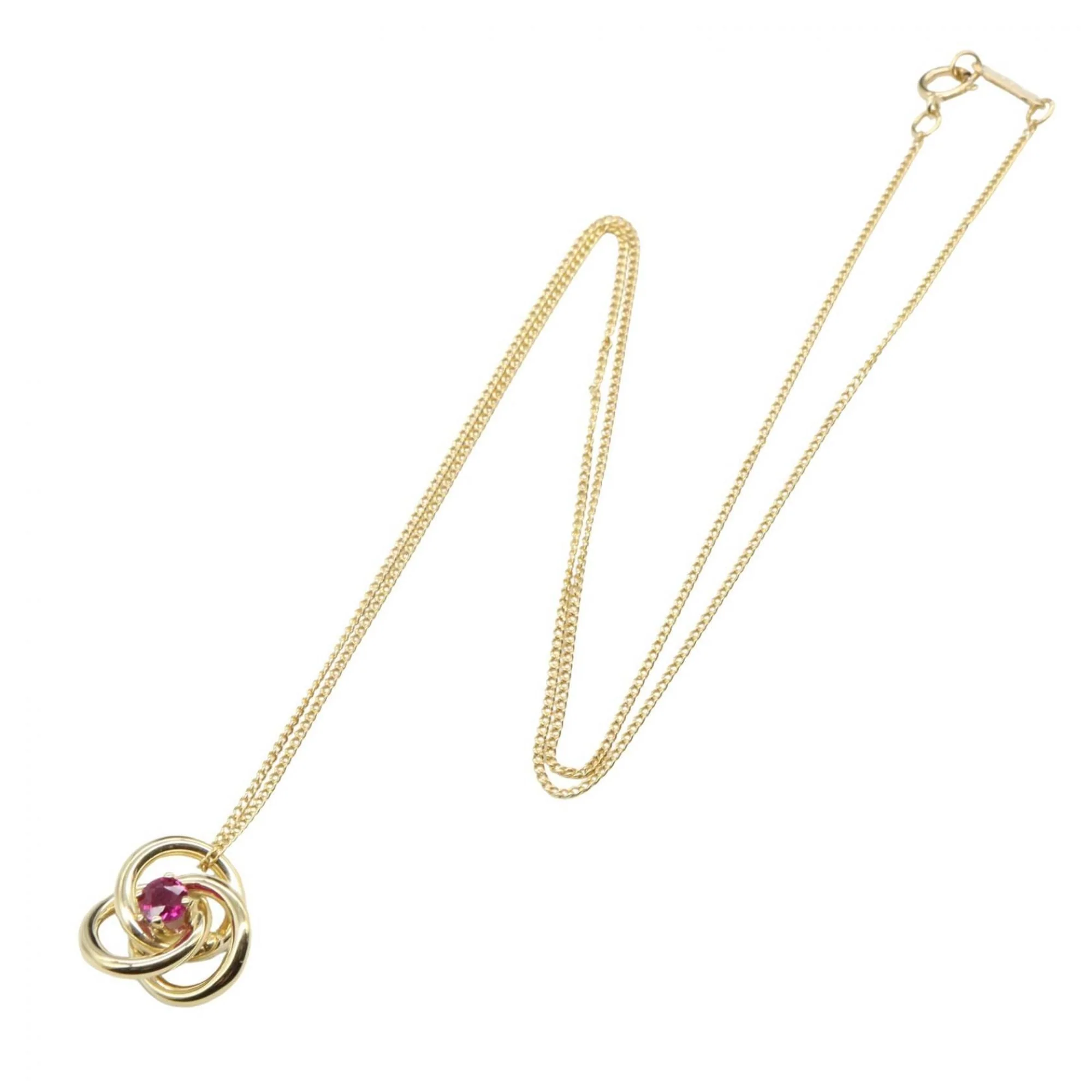 Pendant Necklace 18K Yellow Gold - Image 2