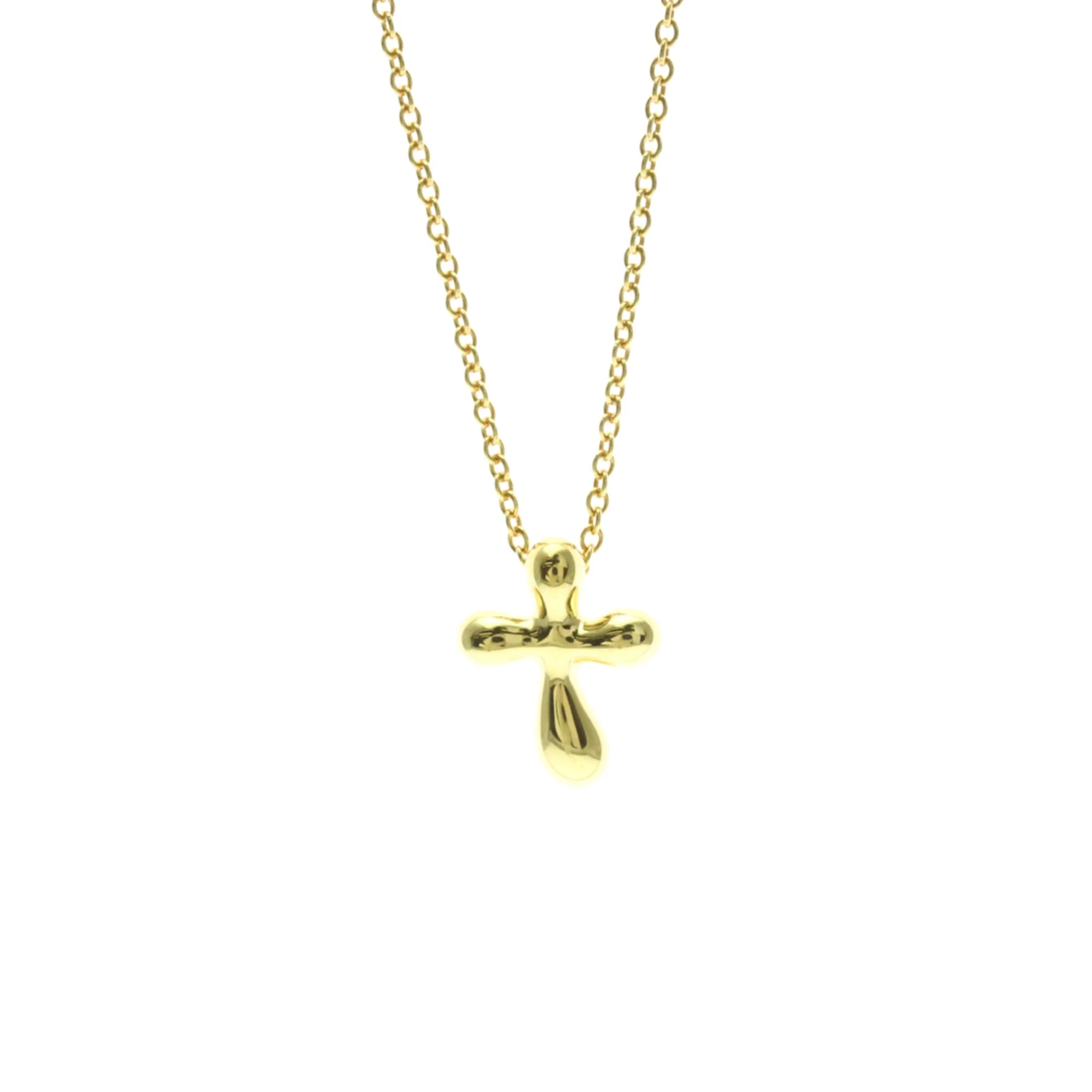 Pendant Necklace 18K Yellow Gold Small